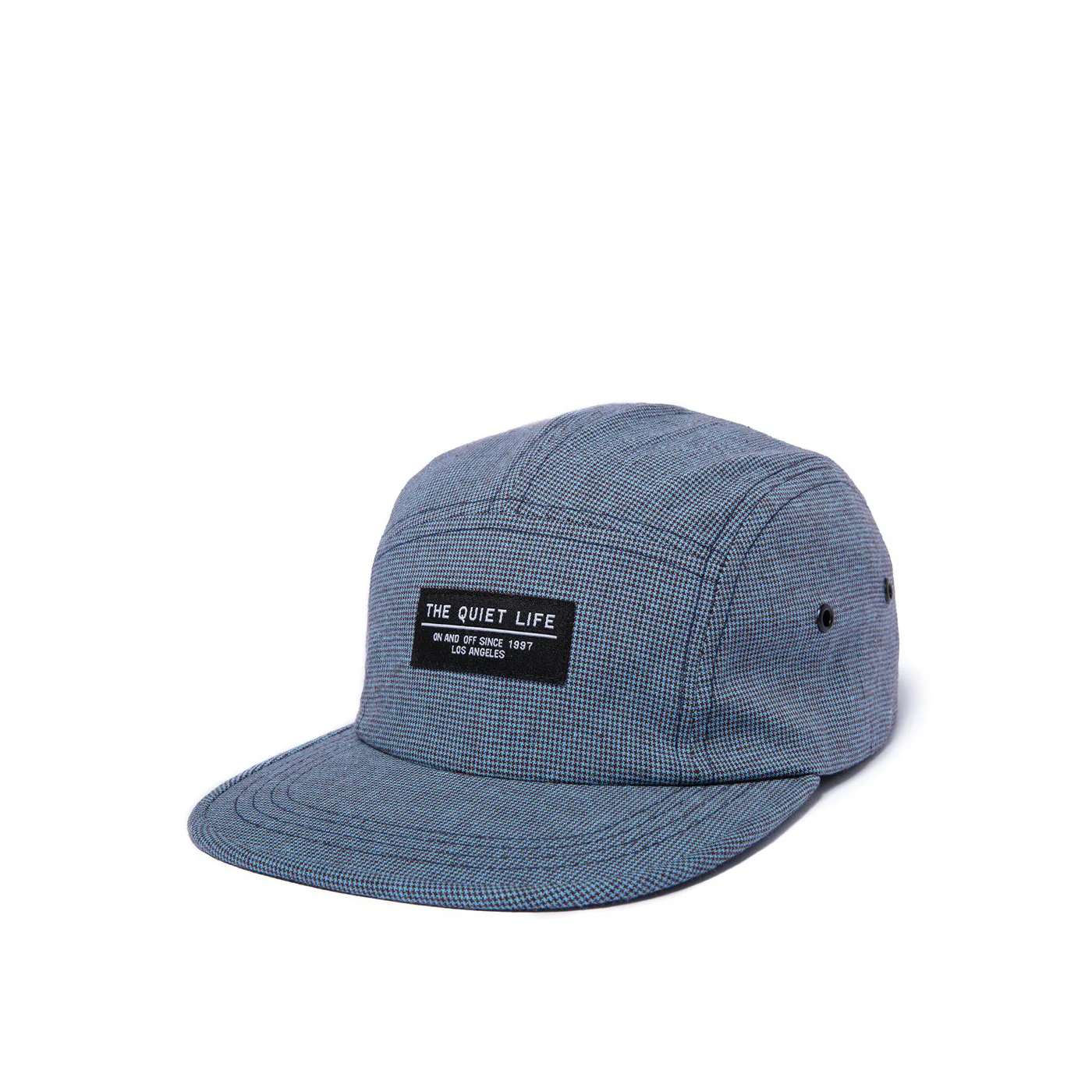 Quiet Life Regent 5 Panel Camper Hat, blue/brown