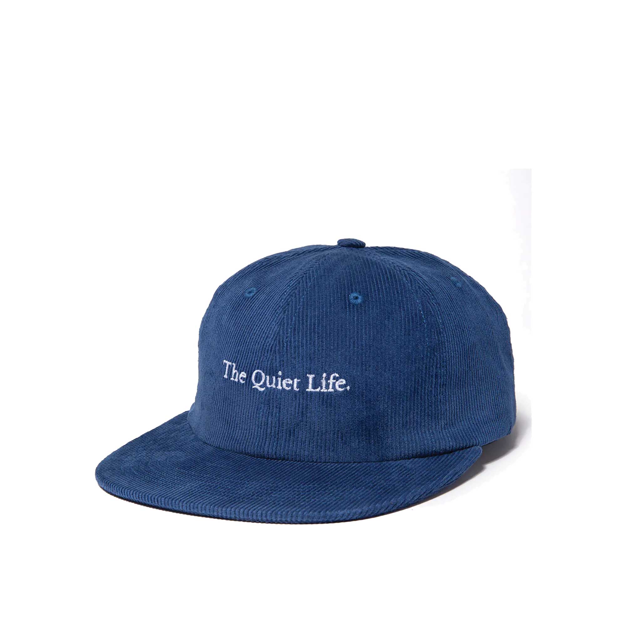Quiet Life Serif Cord Polo Hat - Made In Usa, Blue