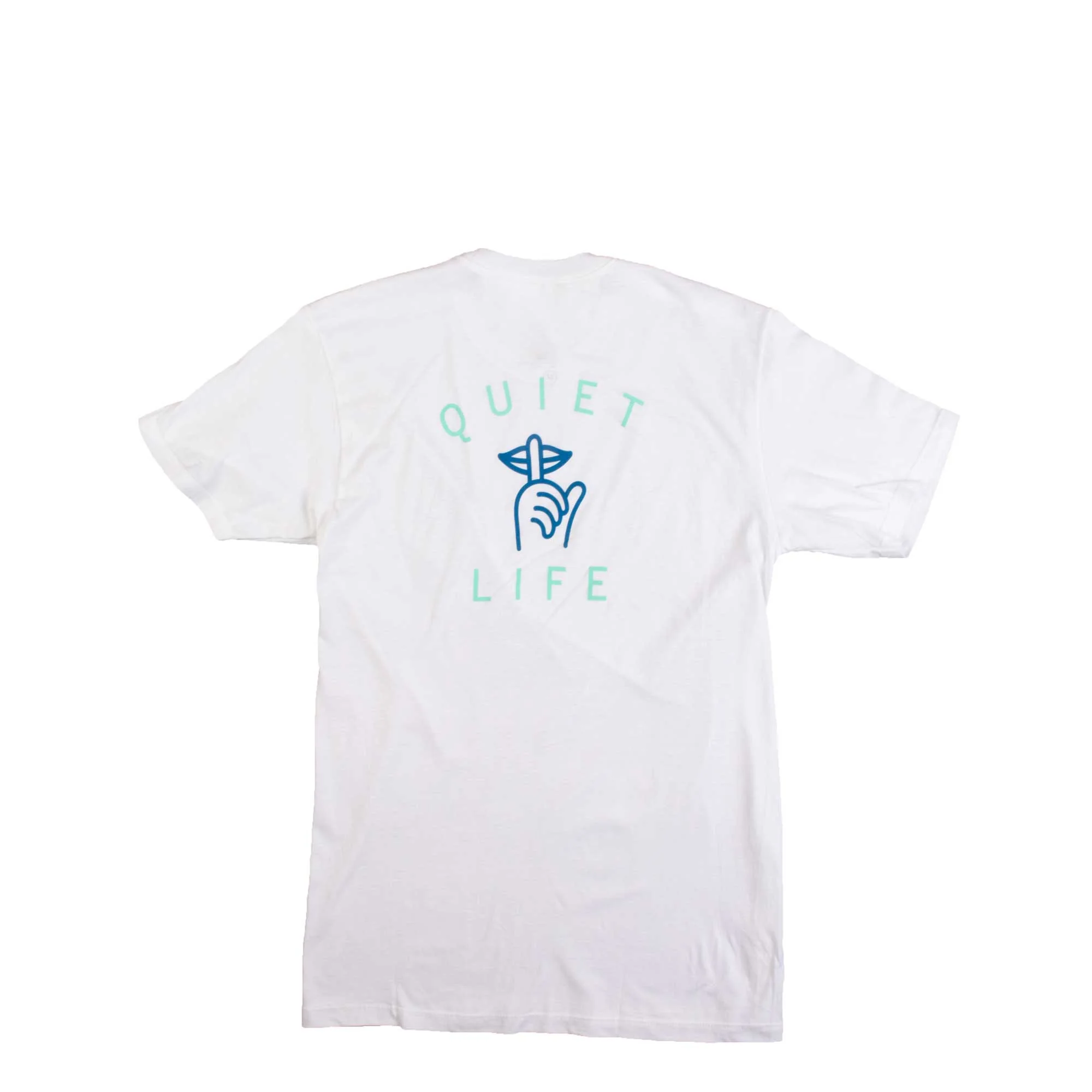 Quiet Life Shhh Logo premium tee - Image 2