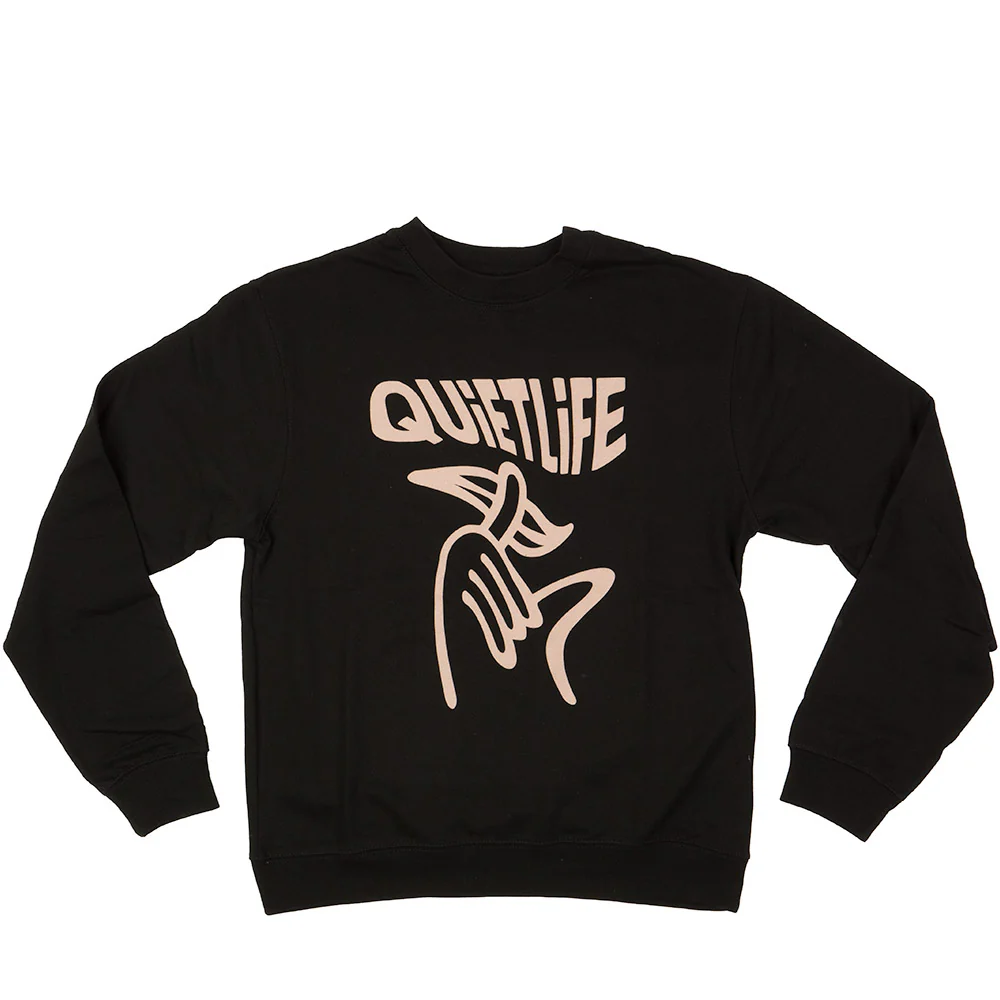 Quiet Life Shhh Wavey crewneck sweatshirt