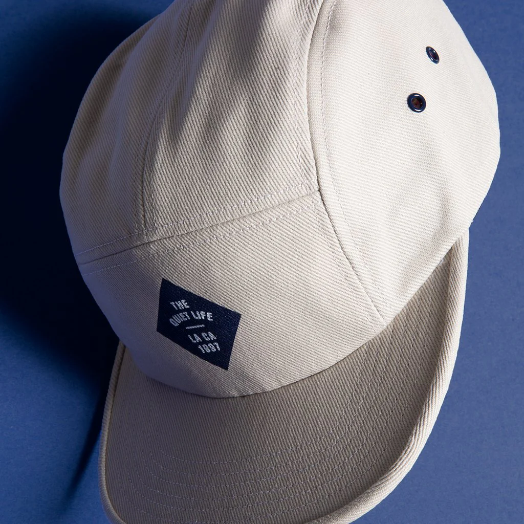 Quiet Life Traveler 5 panel hat, stone - Image 2