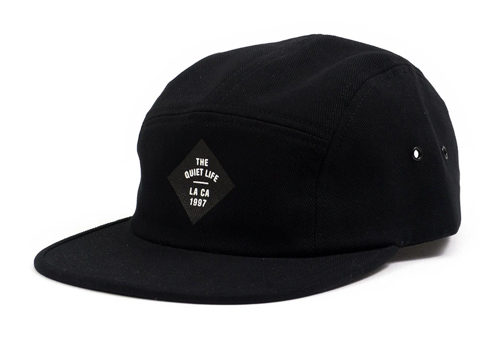 Quiet Life Traveler 5 panel hat, black - Image 2