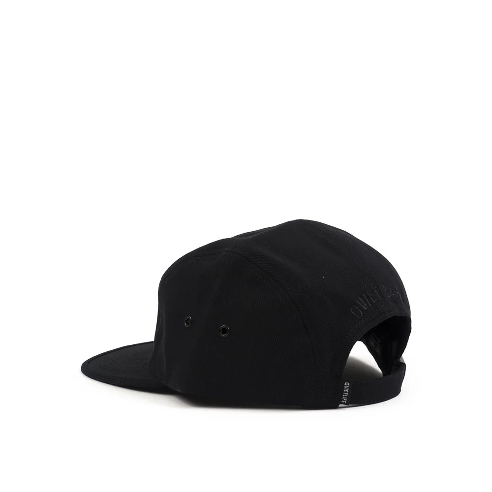 Quiet Life Traveler 5 panel hat, black - Image 3