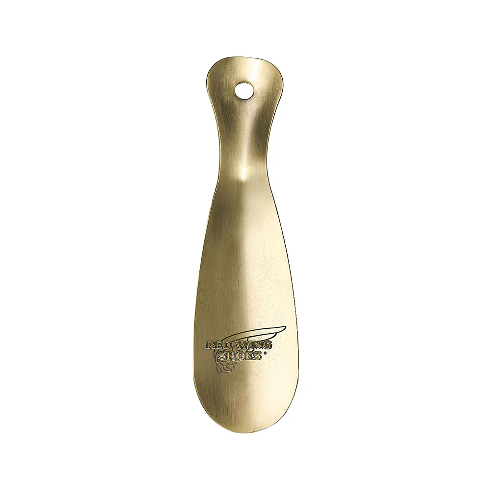 Red Wing Heritage Boot Horn, Antique Brass