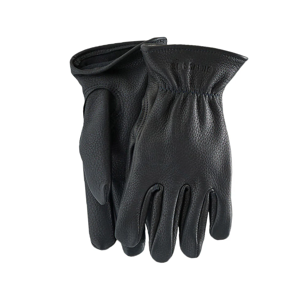 Red Wing Heritage Buckskin Lined Glove - Black