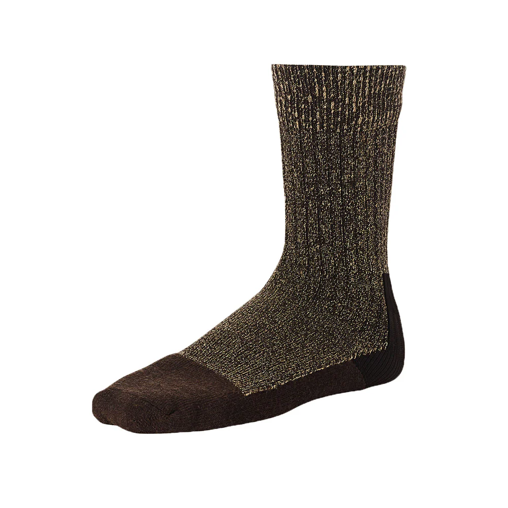 Red Wing Heritage Deep Toe Capped Wool sock - brown