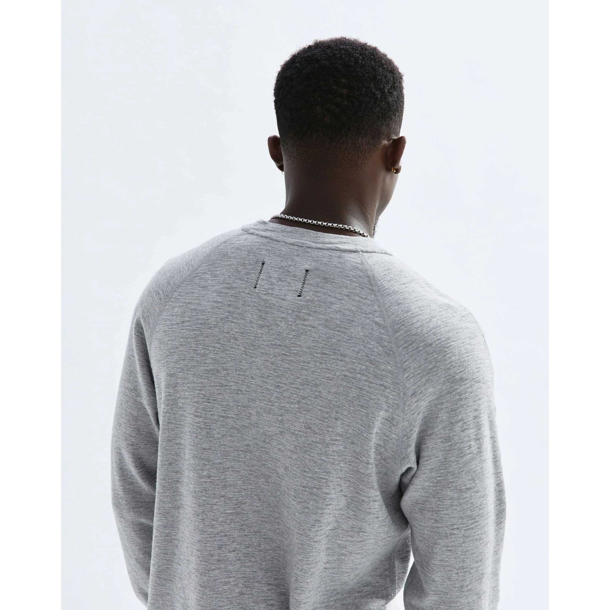 Reigning Champ 1X1 Slub Henley Long Sleeve - Image 3