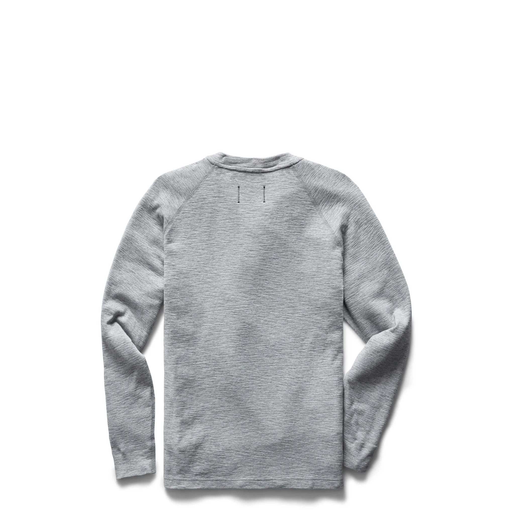 Reigning Champ 1X1 Slub Henley Long Sleeve - Image 6
