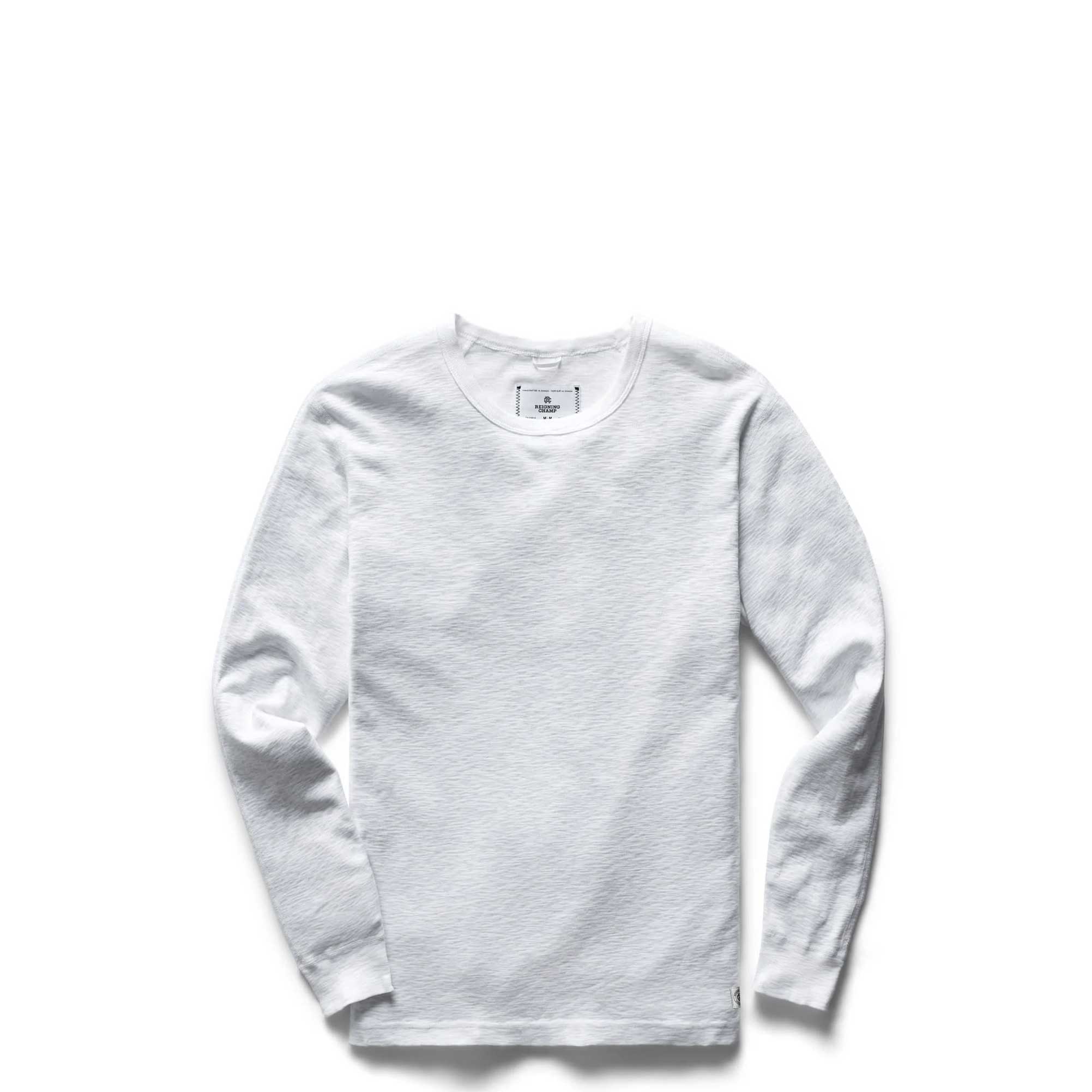 Reigning Champ 1X1 Slub Long Sleeve Tee