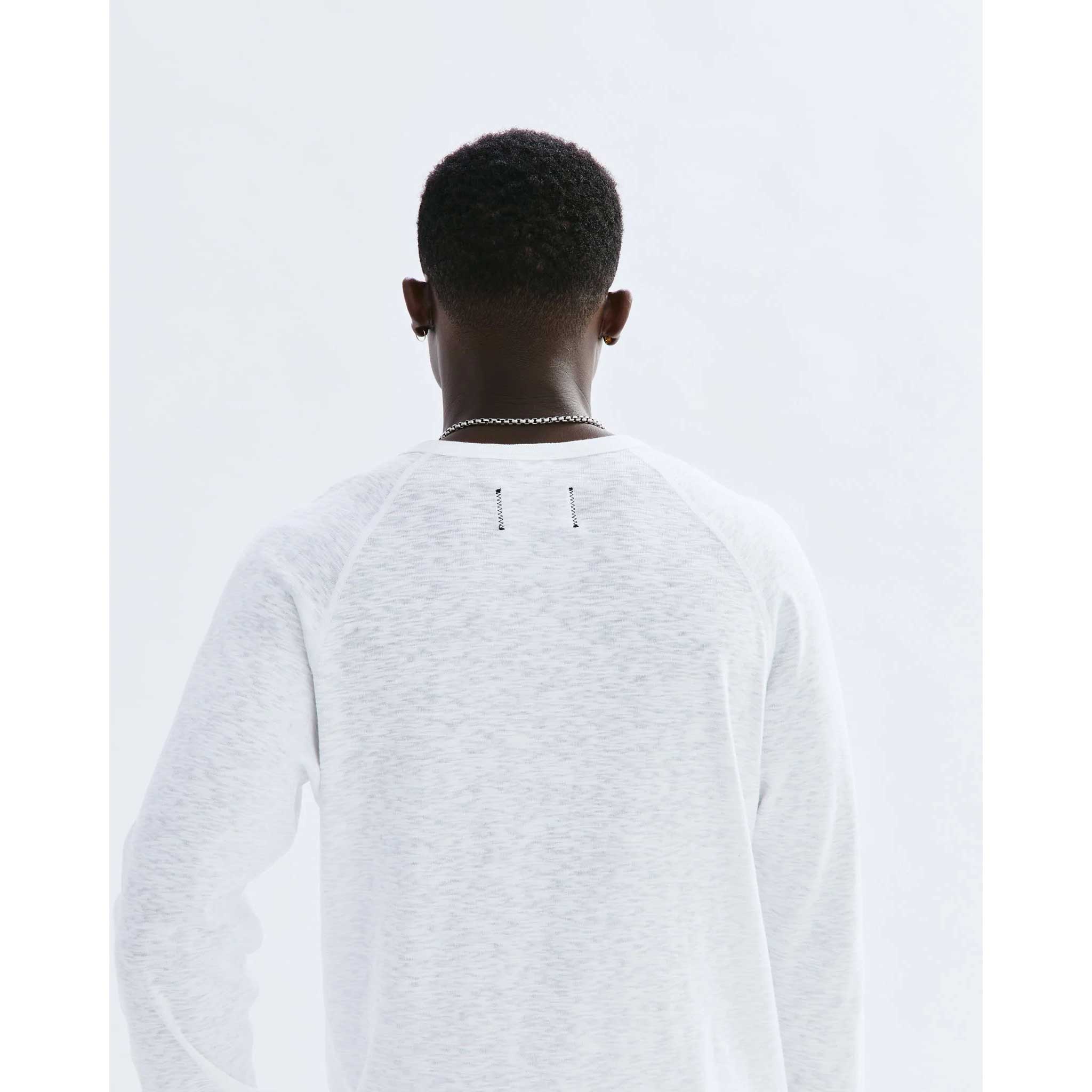 Reigning Champ 1X1 Slub Long Sleeve Tee - Image 3