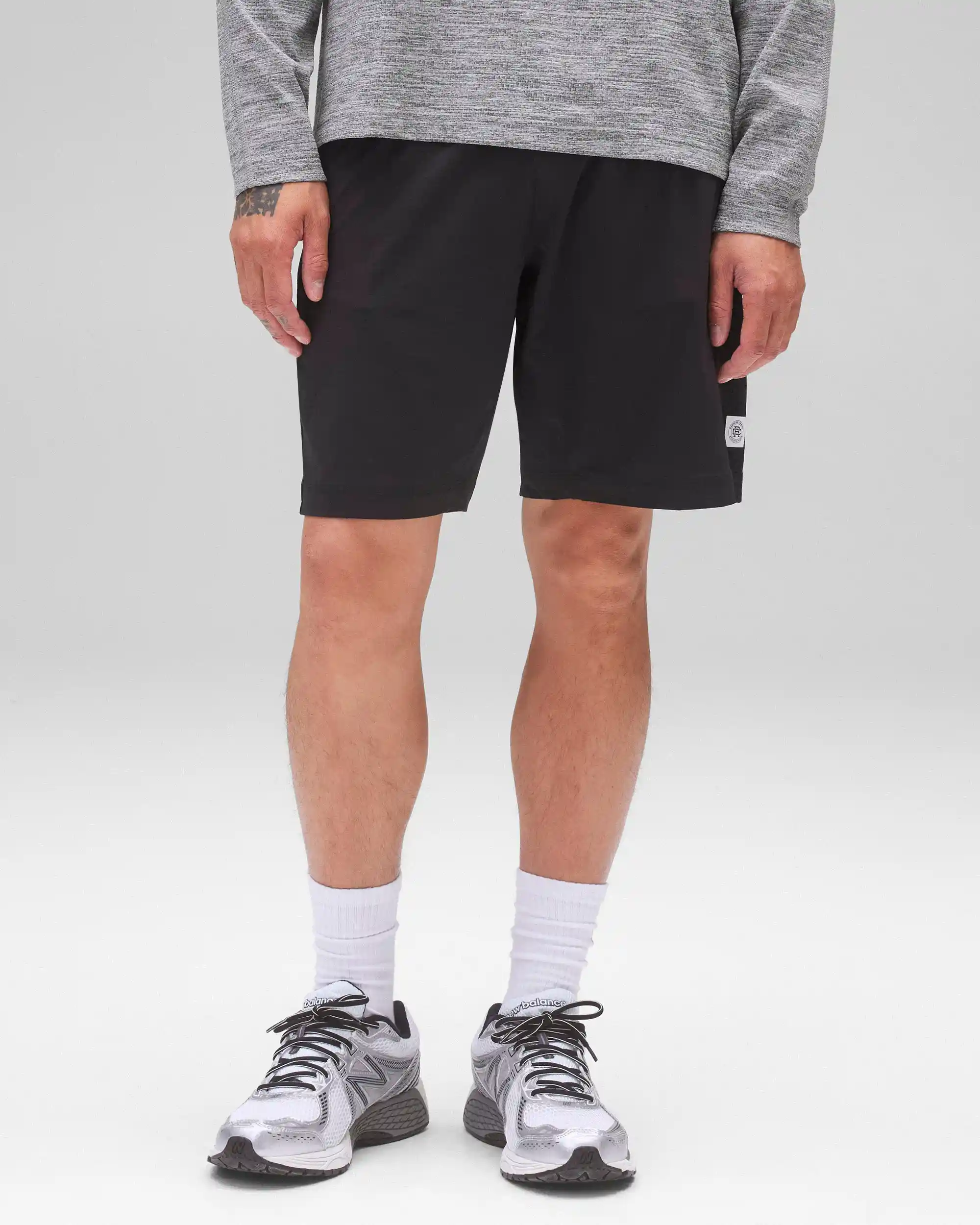 Reigning Champ 4-Way Stretch Training Short 9", black - Image 3