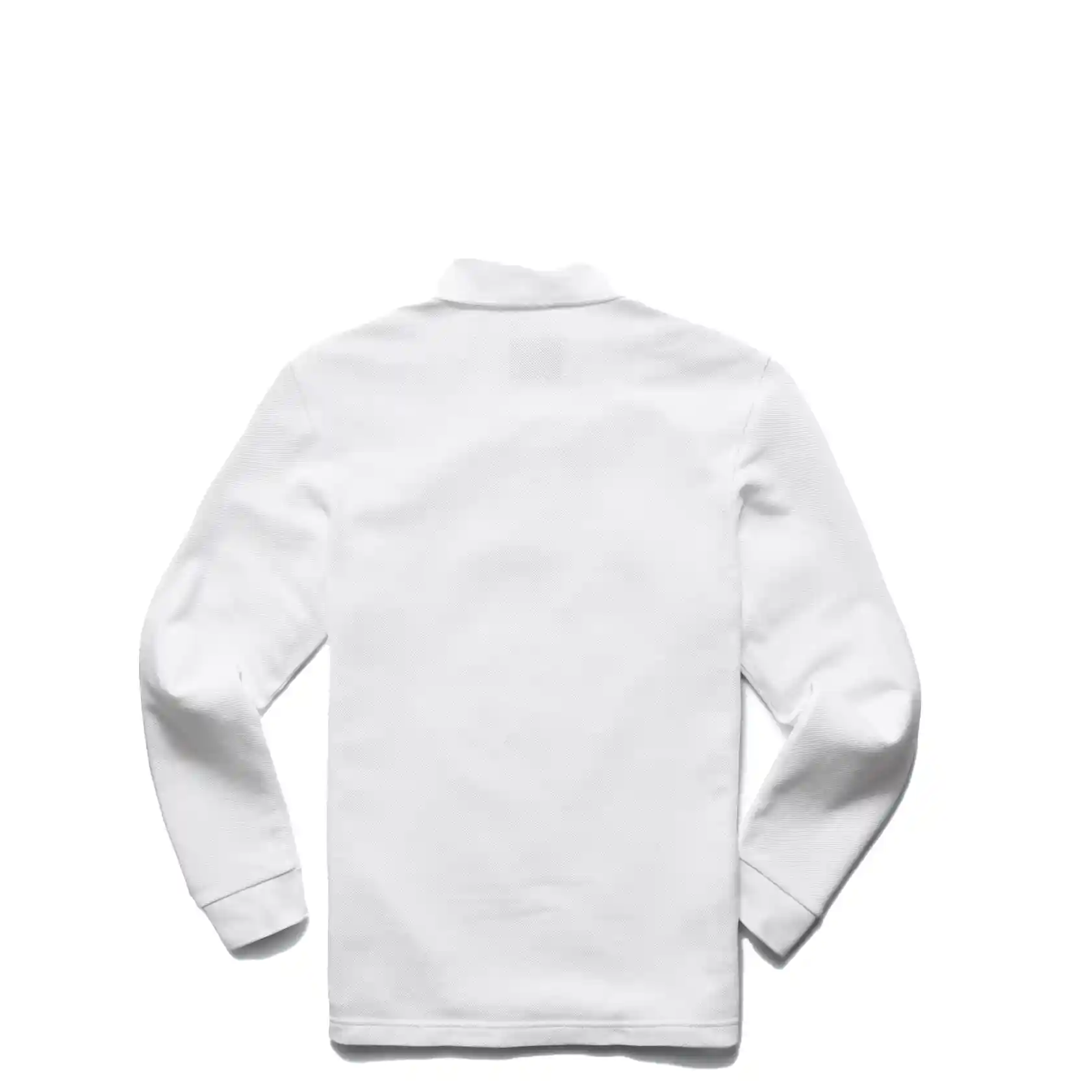 Reigning Champ Academy Long Sleeve Polo, white - Image 9