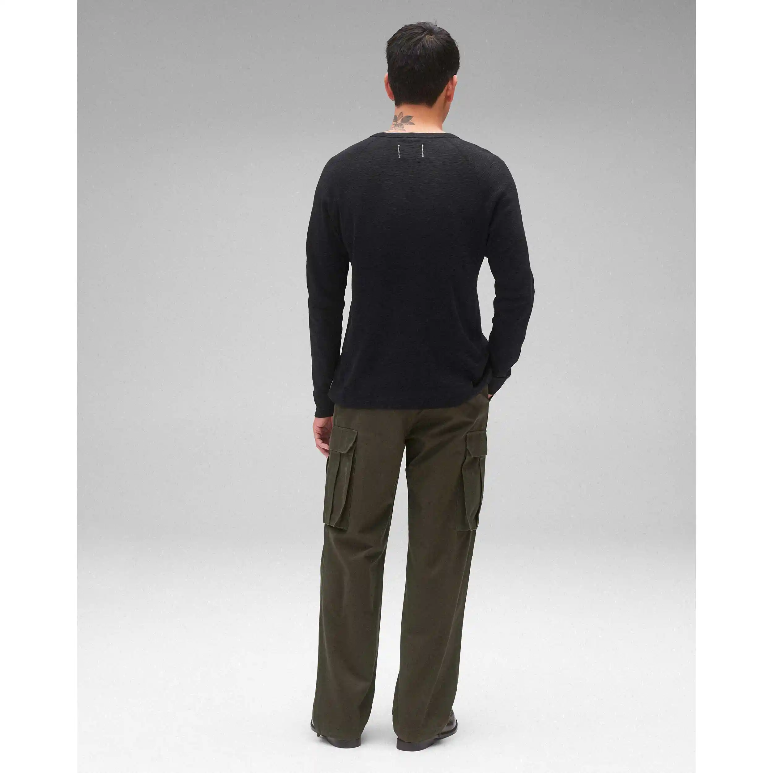 Reigning Champ Chino Keeper Pant, dark olive - Image 6