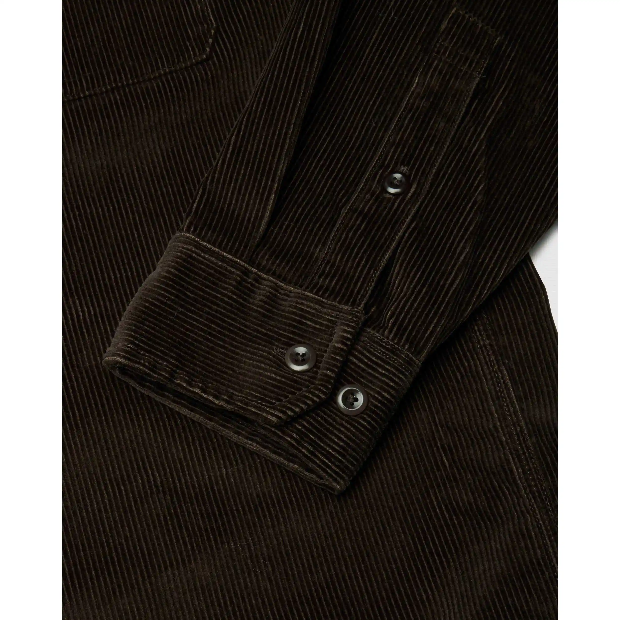 Reigning Champ Corduroy Campus Overshirt, coffee - Image 11