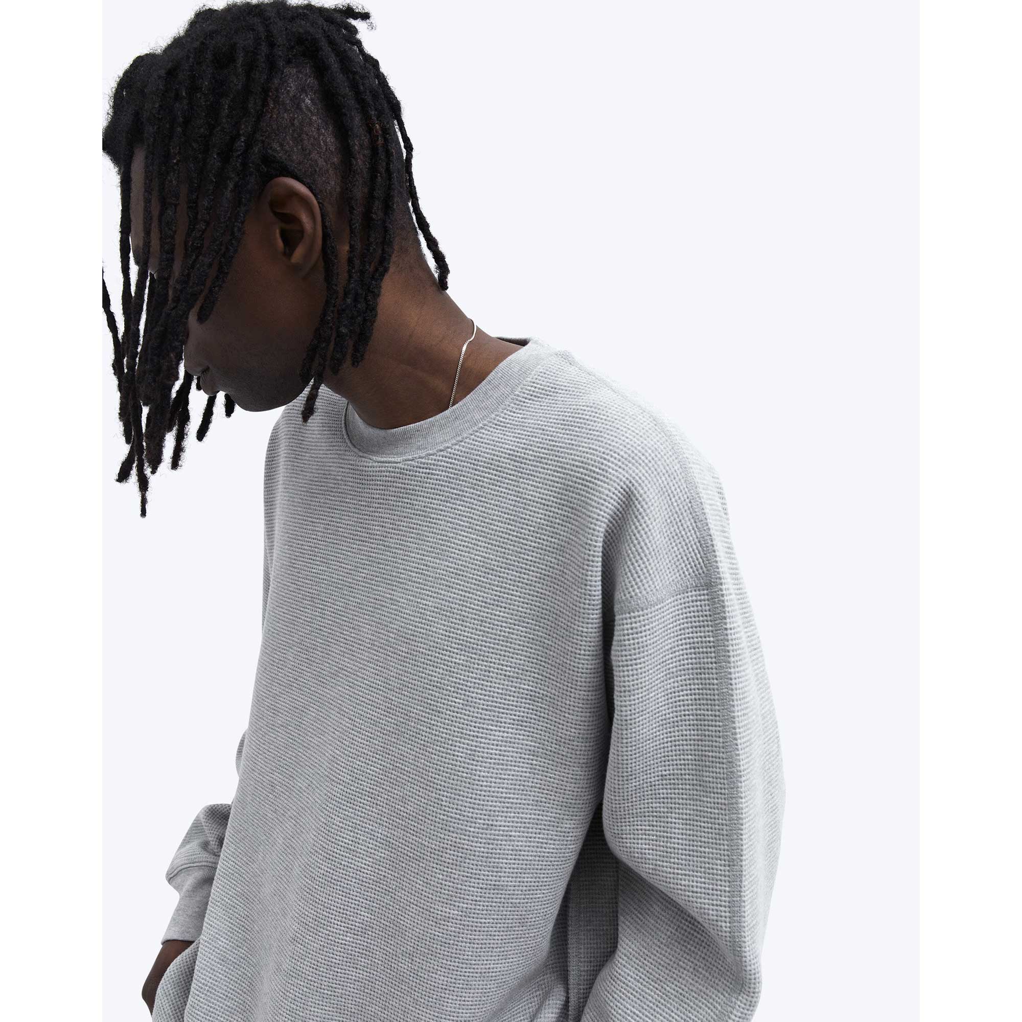Reigning Champ Flatback Thermal Crewneck - Image 2