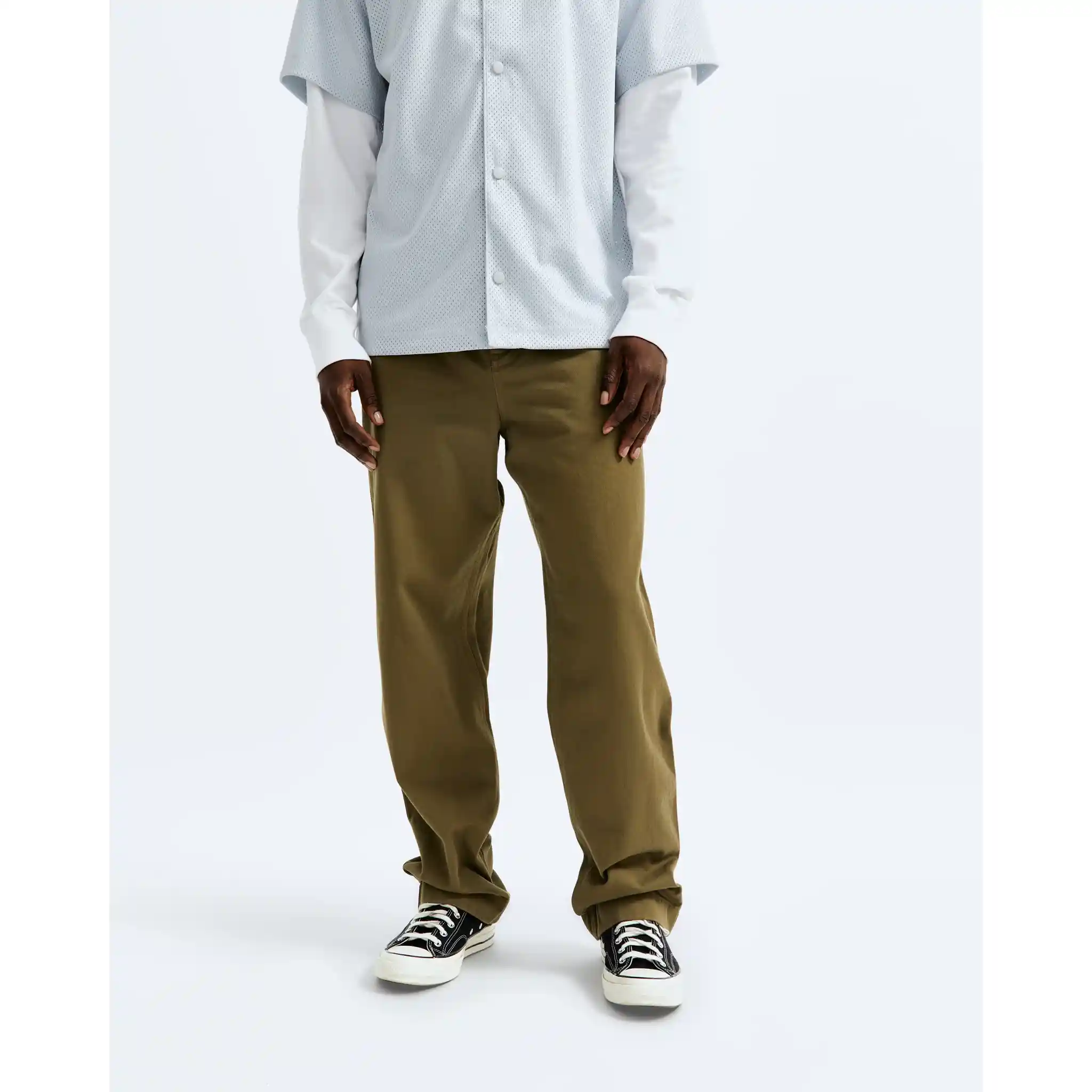 Reigning Champ Ivy Chino Pant, olive - Image 2