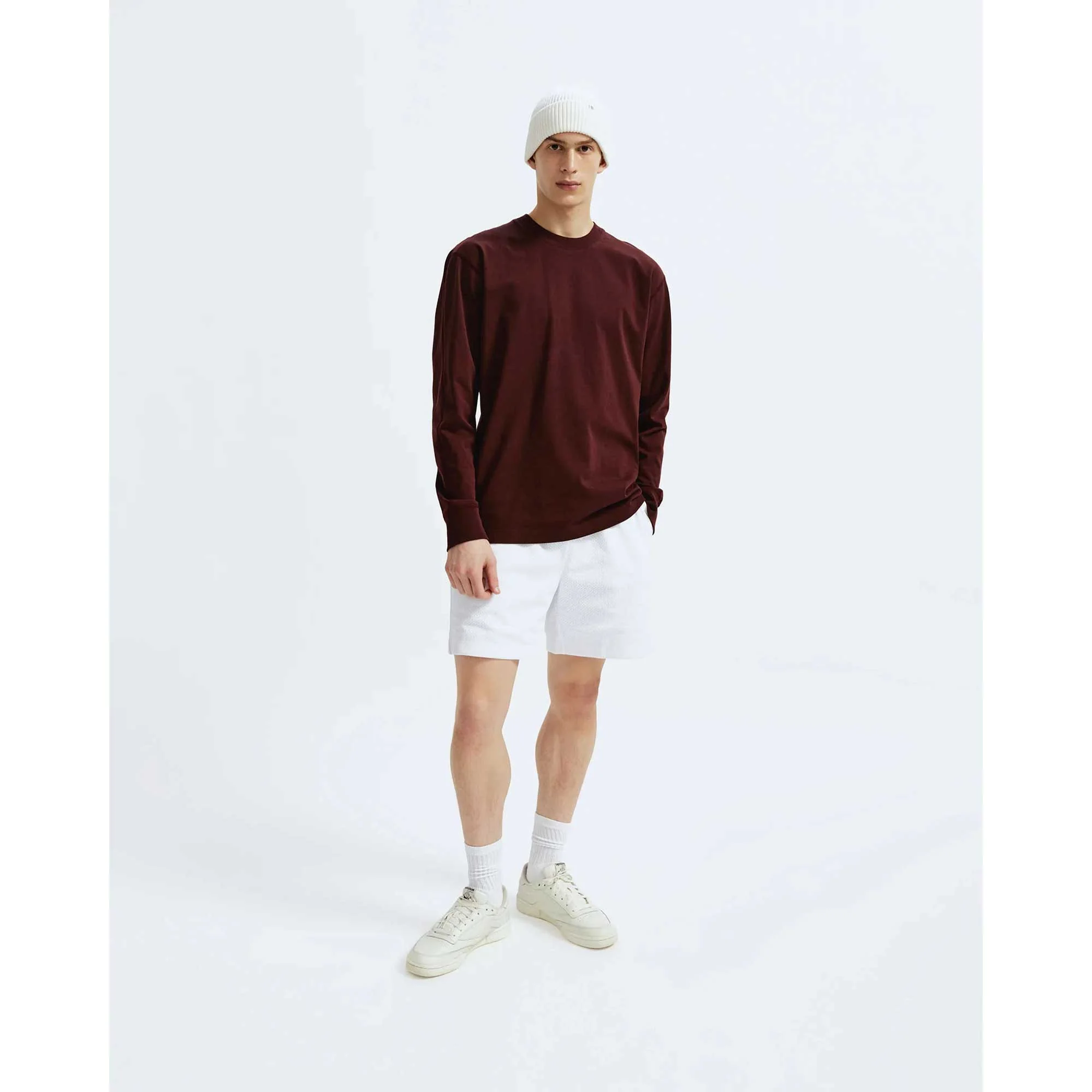Reigning Champ Knit Mid Weight Jersey Long Sleeve - Image 2