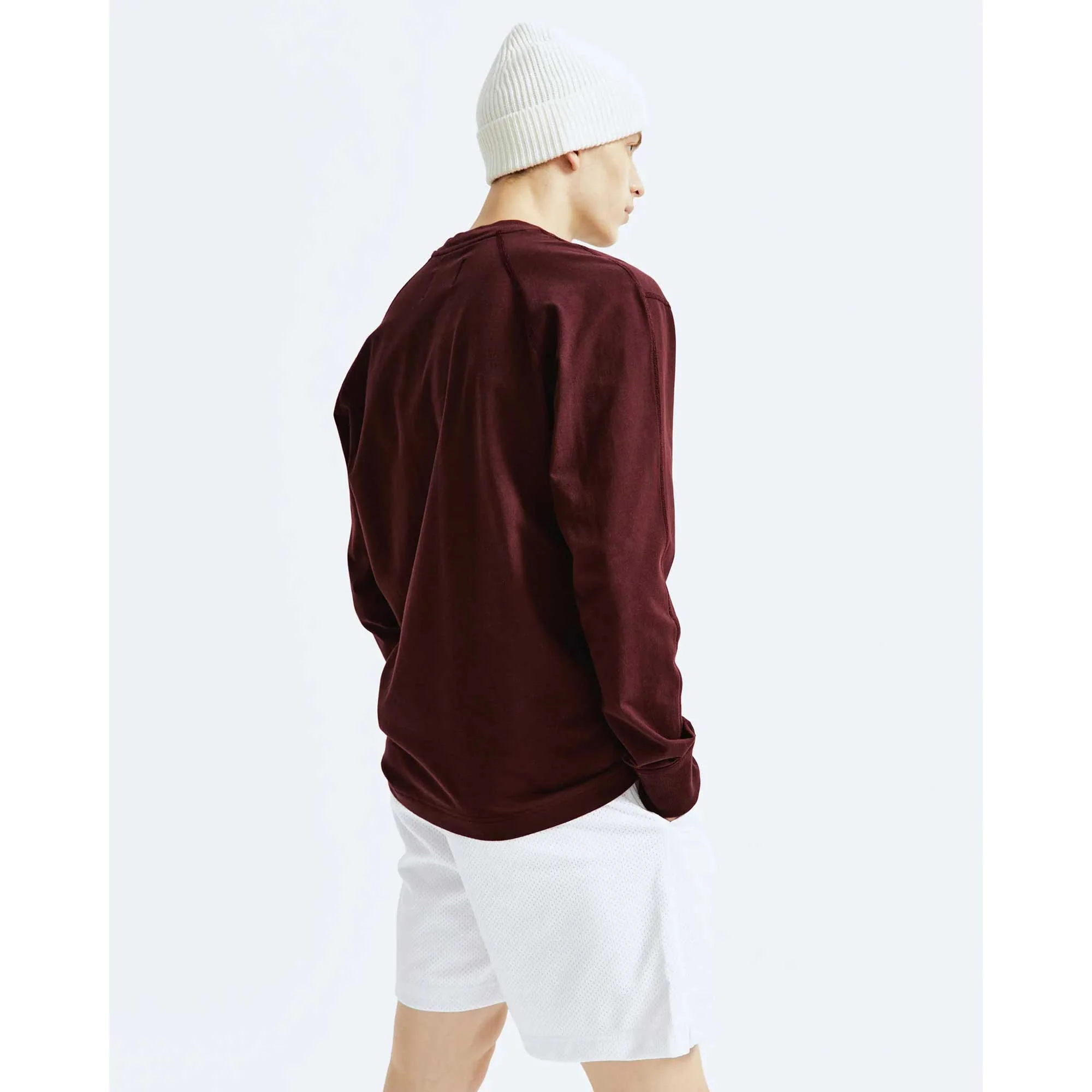 Reigning Champ Knit Mid Weight Jersey Long Sleeve - Image 4