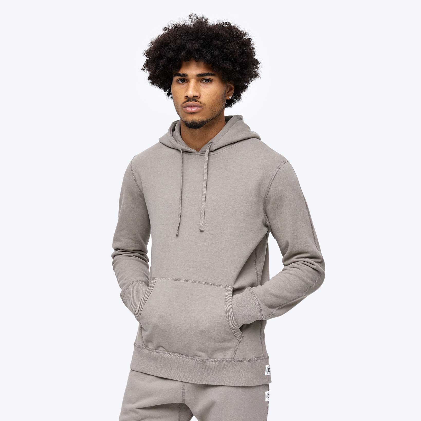 Reigning Champ Knit Midweight Terry Pullover Hoodie - Image 3