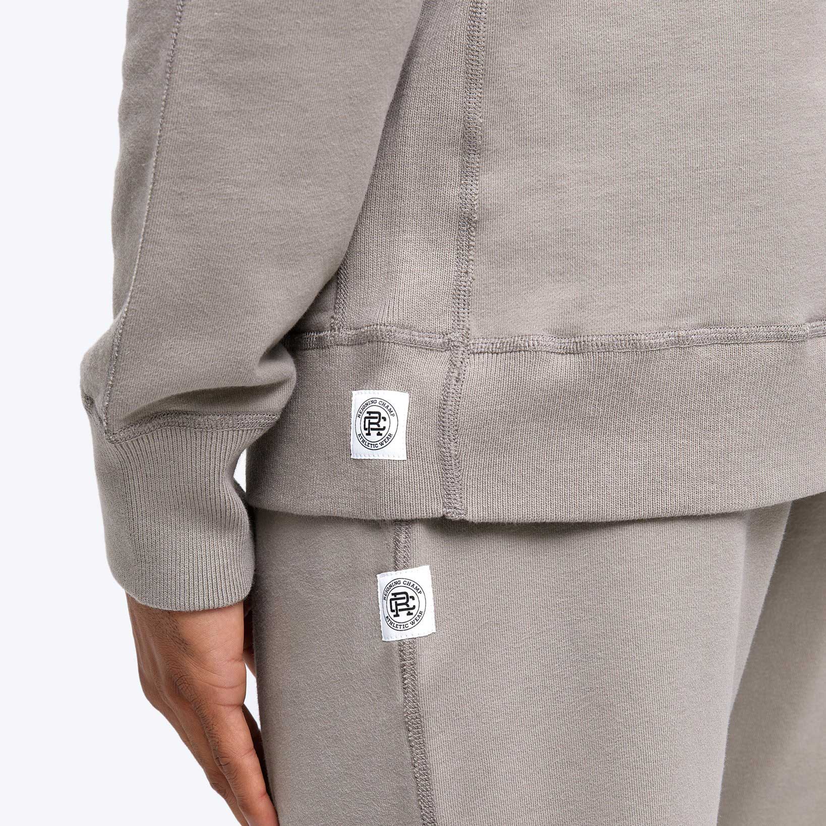 Reigning Champ Knit Midweight Terry Pullover Hoodie - Image 4
