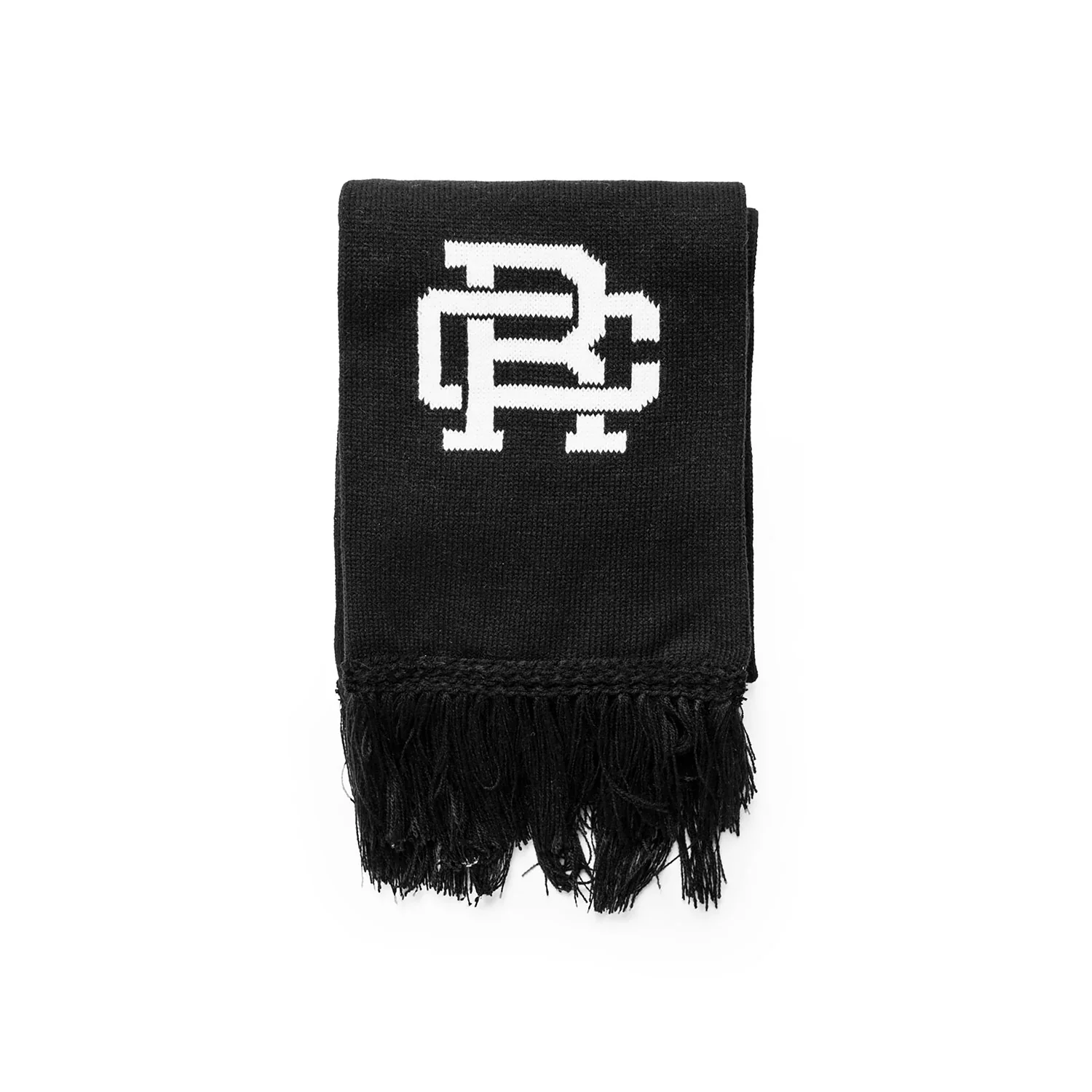 Reigning Champ Knit Stadium scarf - black/white