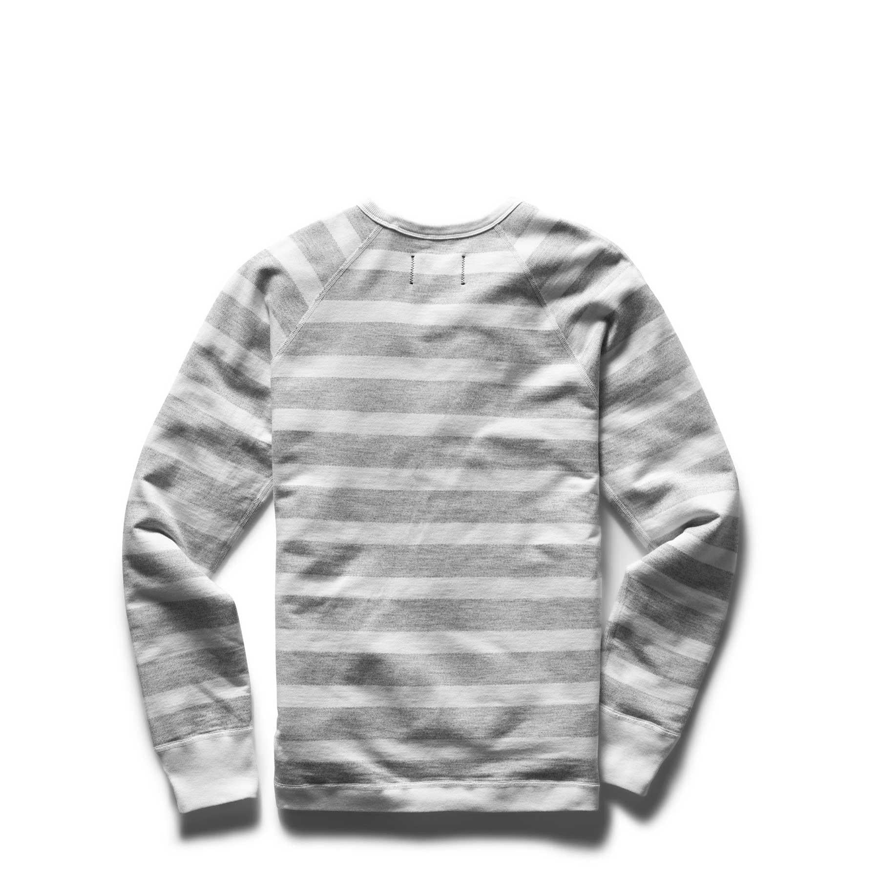 Reigning Champ Knit Striped Terry reversible crewneck - Image 2