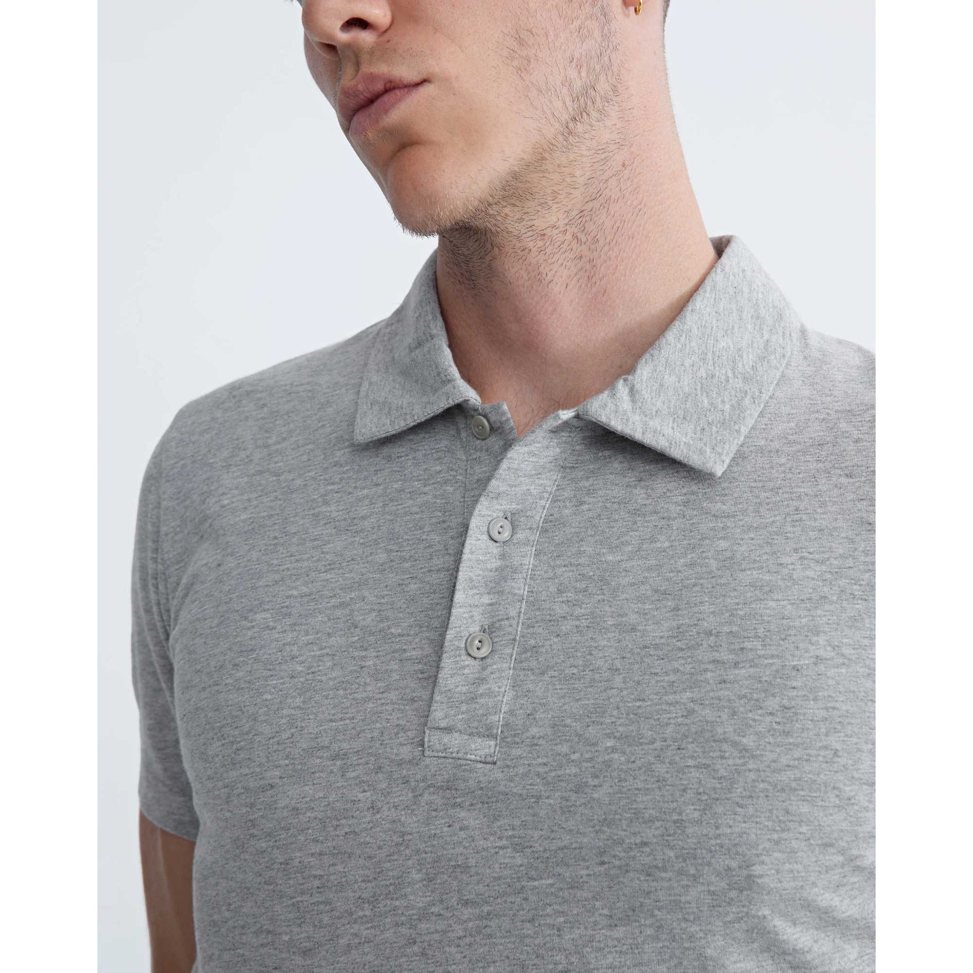 Reigning Champ Lightweight Jersey Polo - Image 3