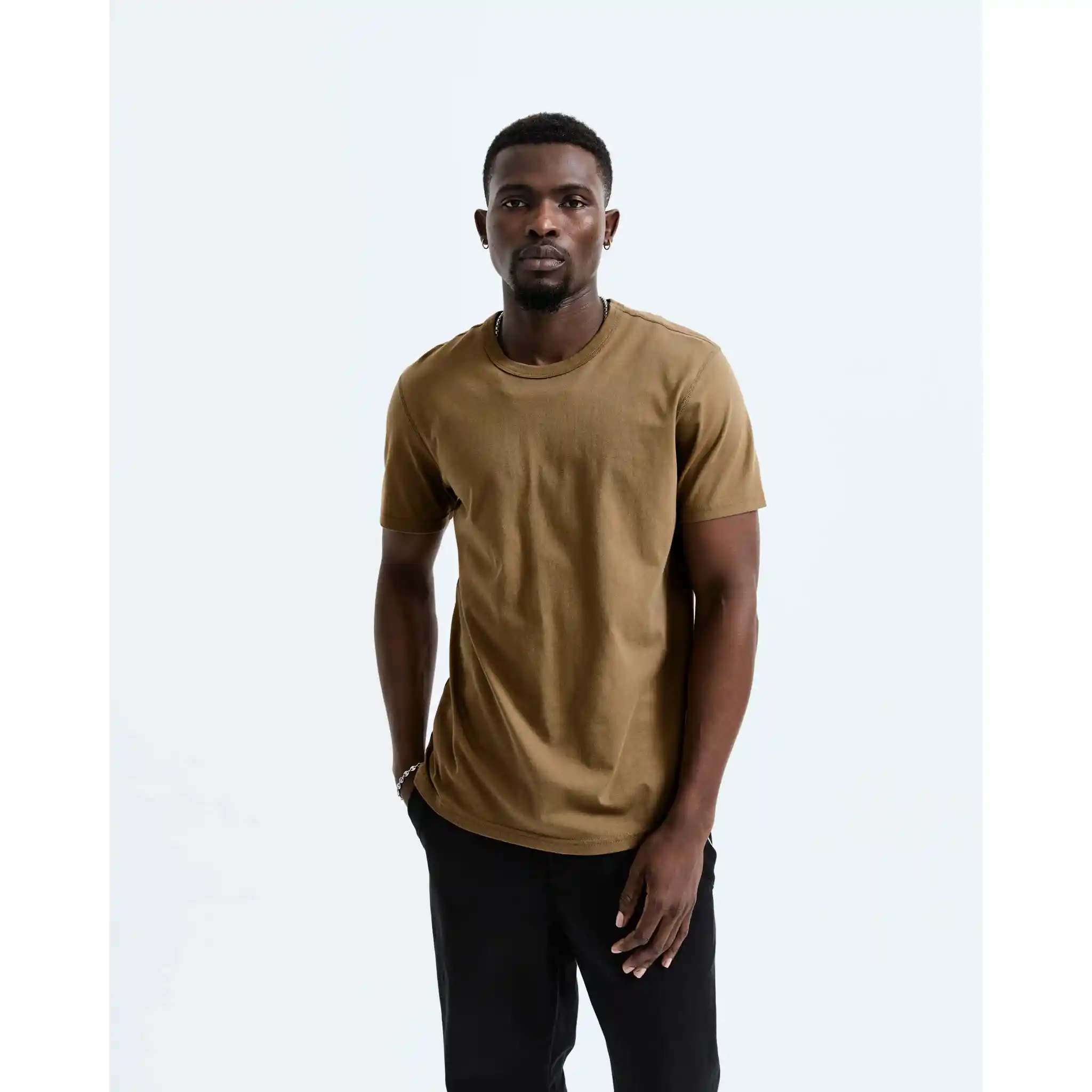 Reigning Champ Lightweight Jersey T-Shirt, clay - Image 2