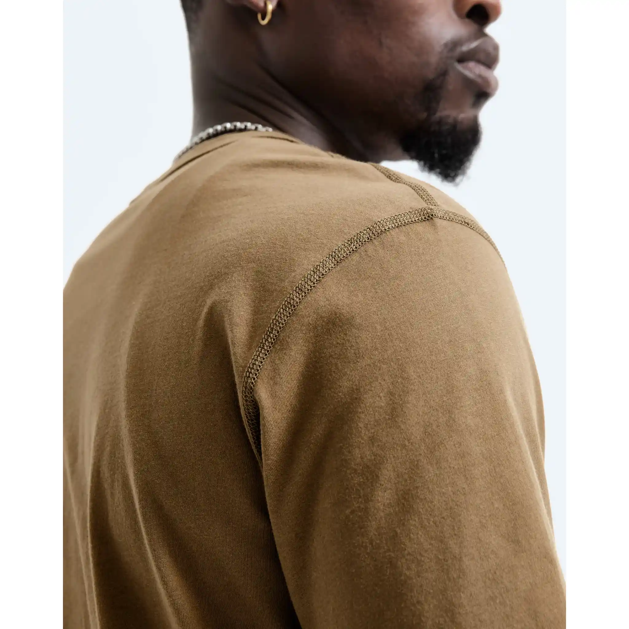 Reigning Champ Lightweight Jersey T-Shirt, clay - Image 8