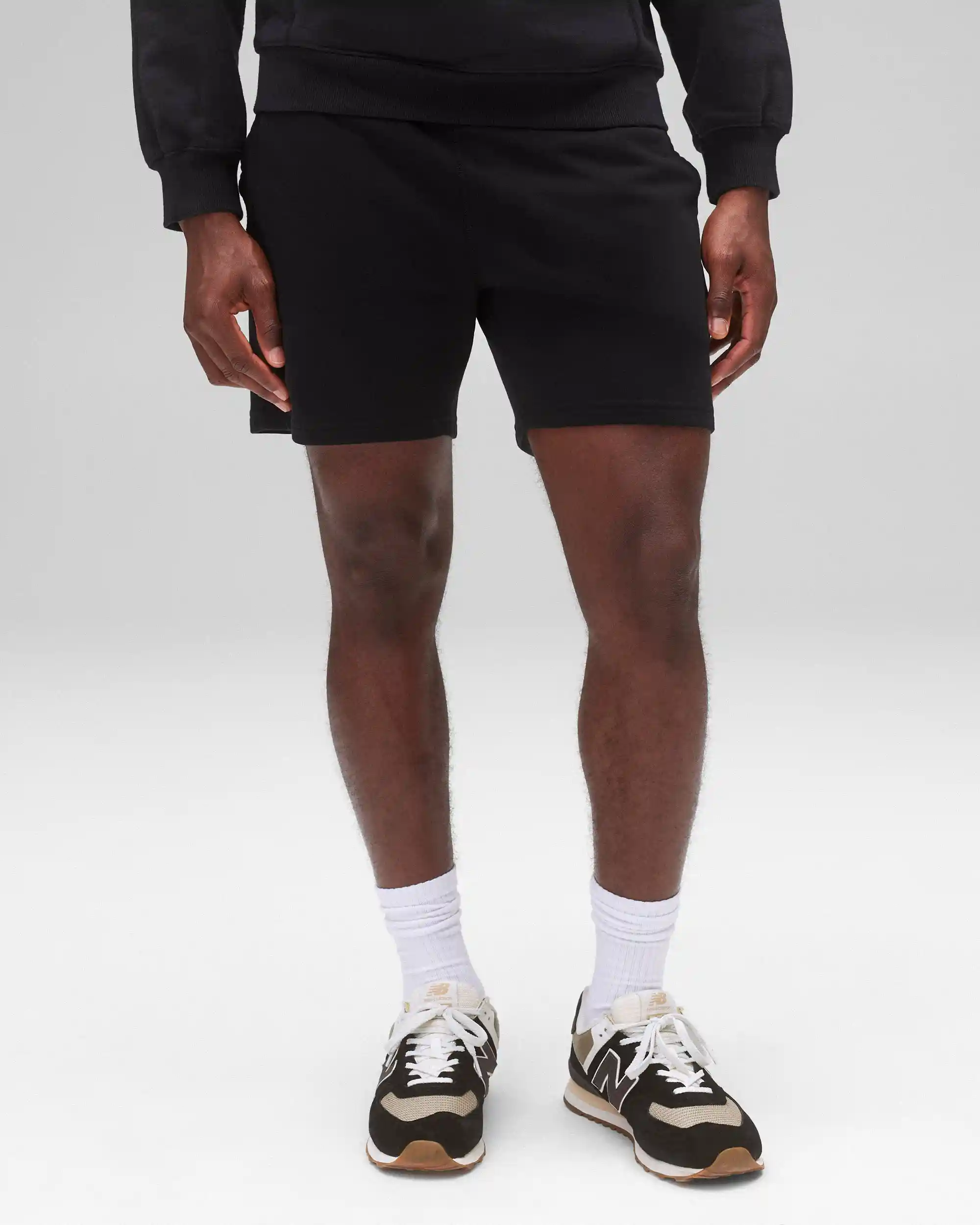 Reigning Champ Lightweight Terry 6" Sweatshort, black - Image 3