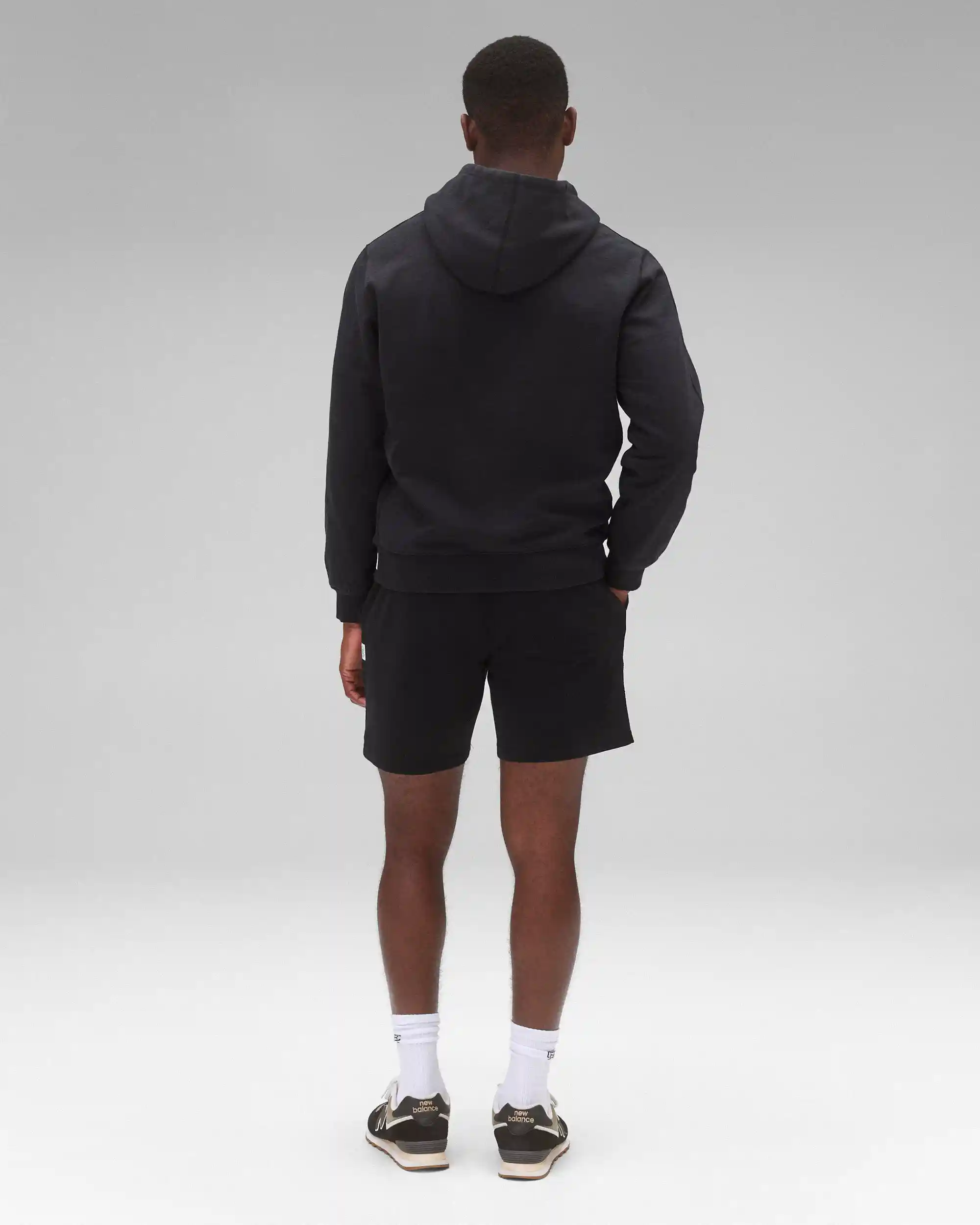 Reigning Champ Lightweight Terry 6" Sweatshort, black - Image 5