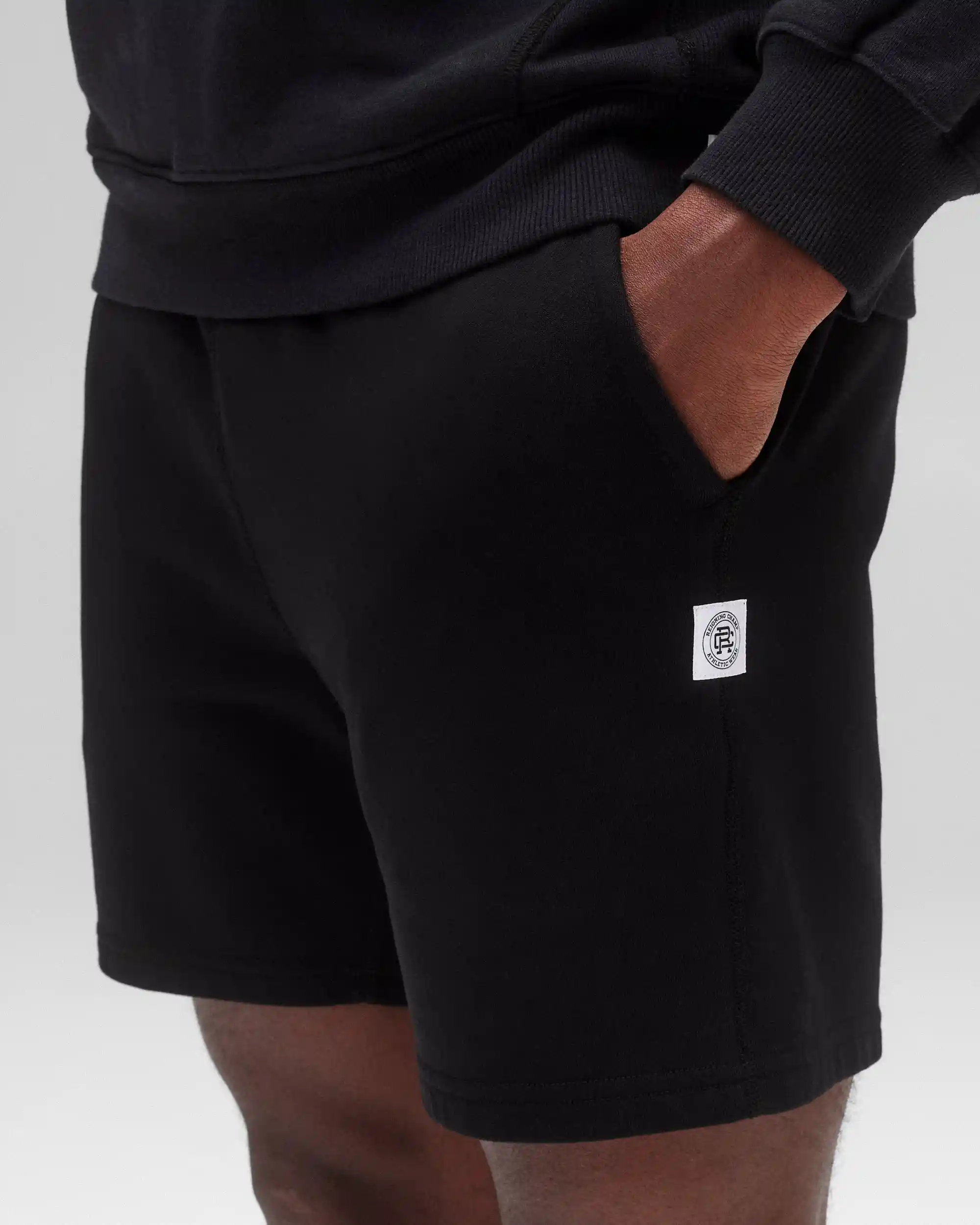 Reigning Champ Lightweight Terry 6" Sweatshort, black - Image 6