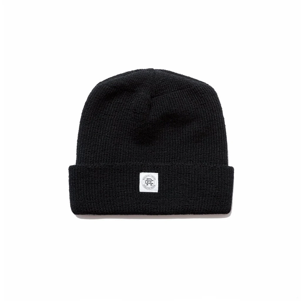 Reigning Champ Merino Wool toque - black
