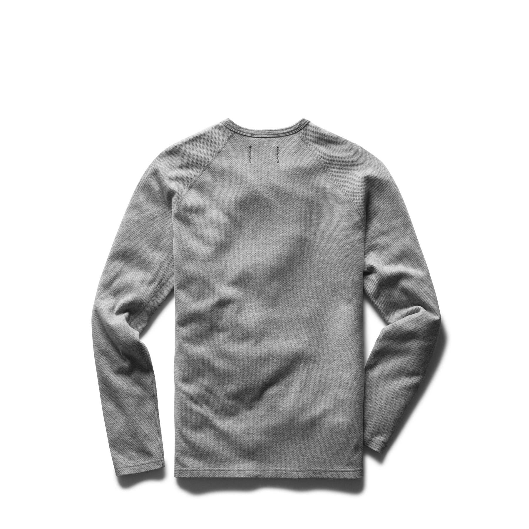 Reigning Champ Mesh Flatback L/S Henley - Image 2