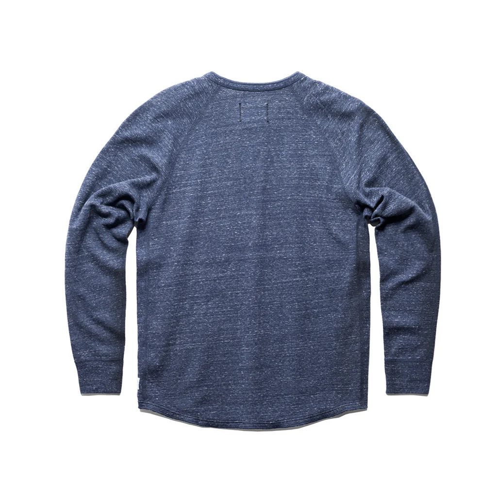 Reigning Champ Mesh Jersey Longsleeve Henley - Image 2
