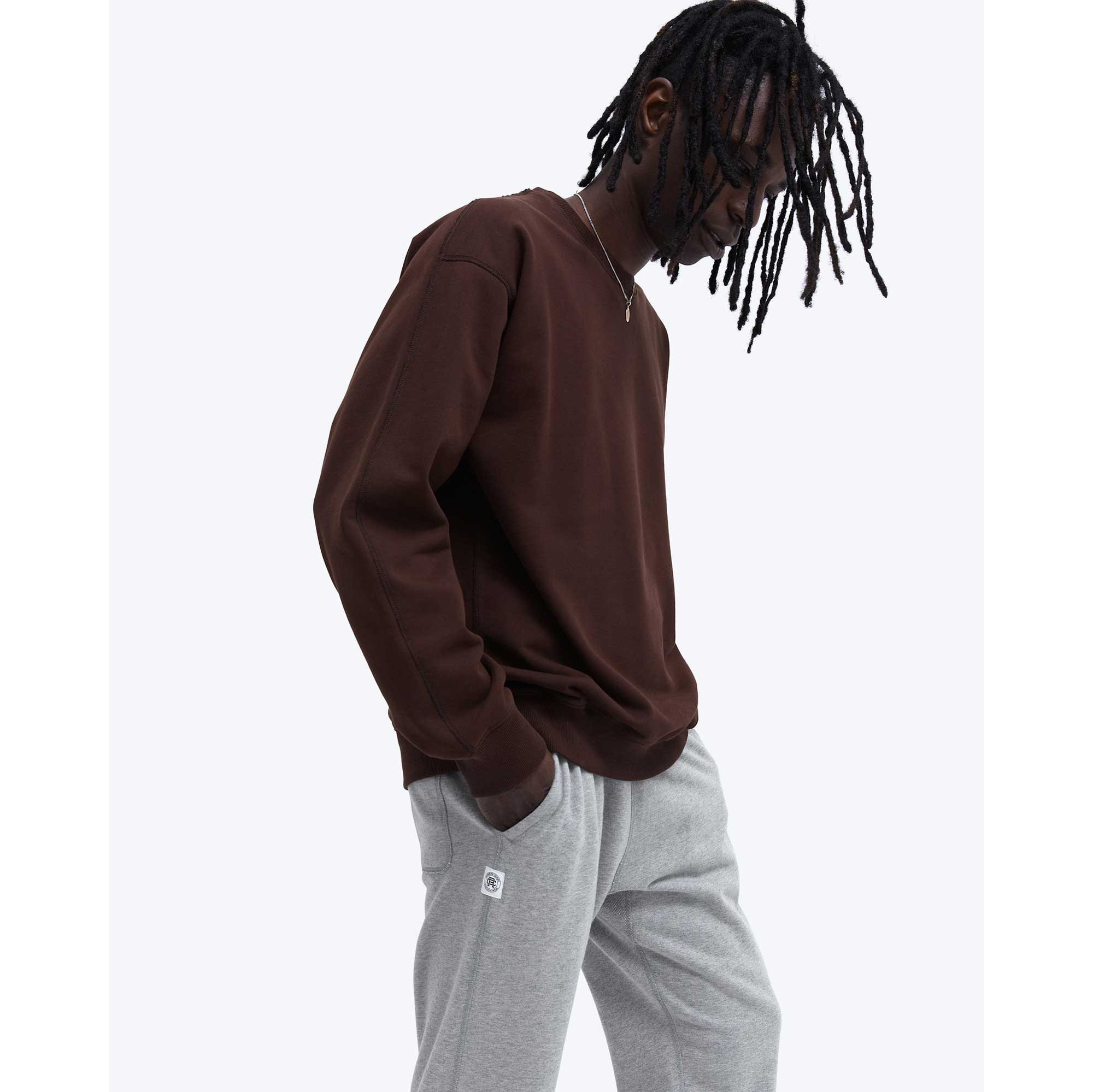 Reigning Champ Mid Weight Terry Relaxed Fit Crewneck - Image 5