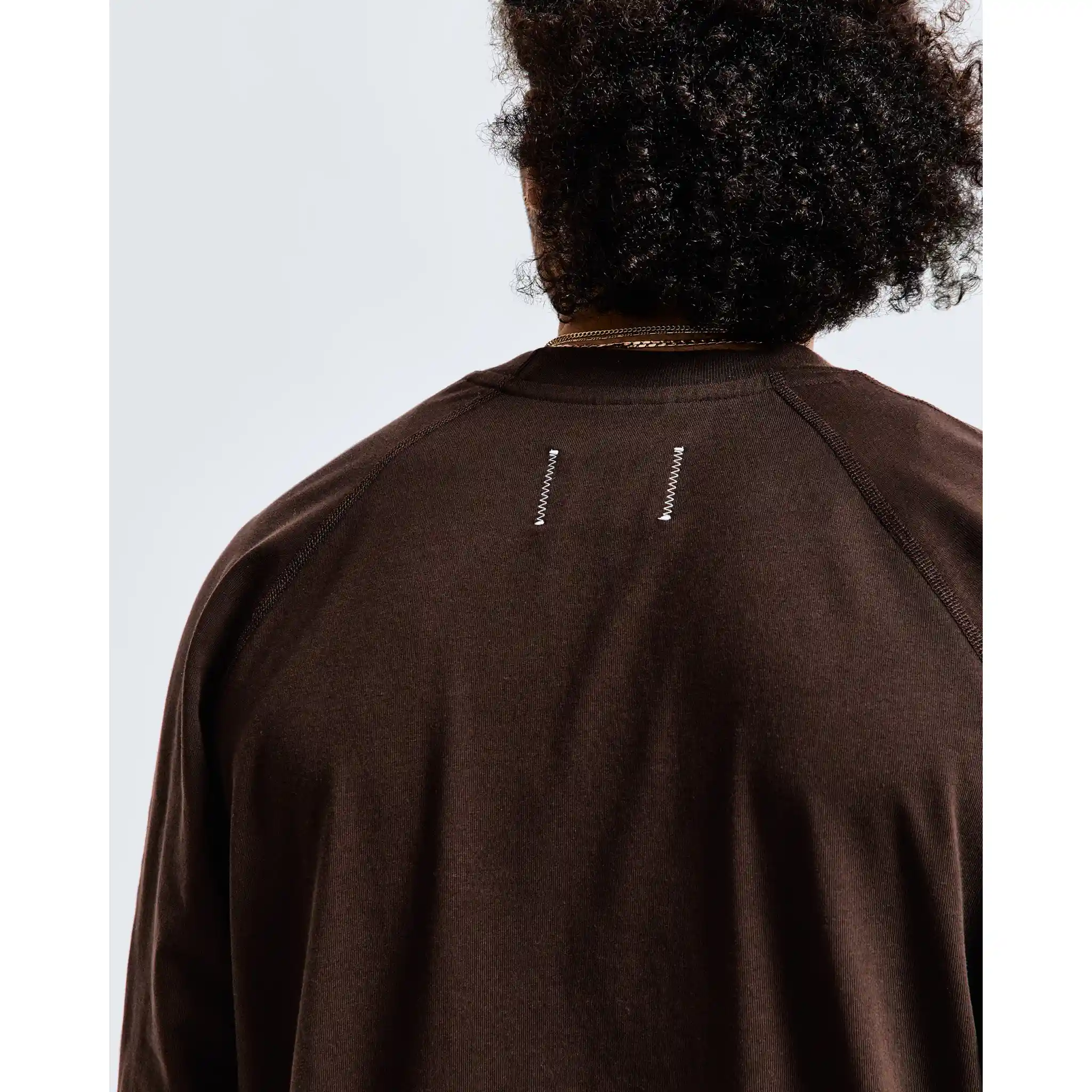 Reigning Champ Midweight Jersey Long Sleeve, sable - Image 4