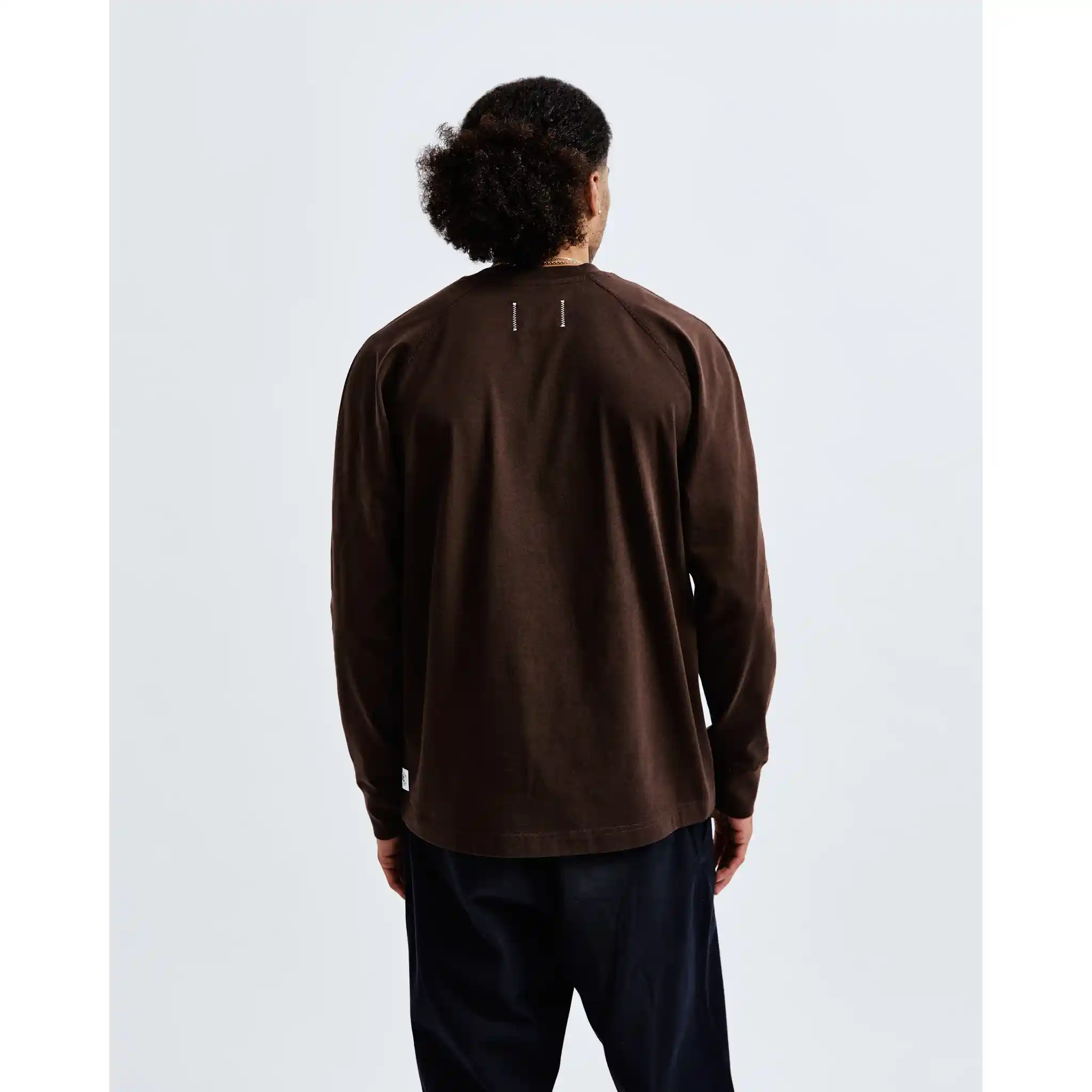 Reigning Champ Midweight Jersey Long Sleeve, sable - Image 7