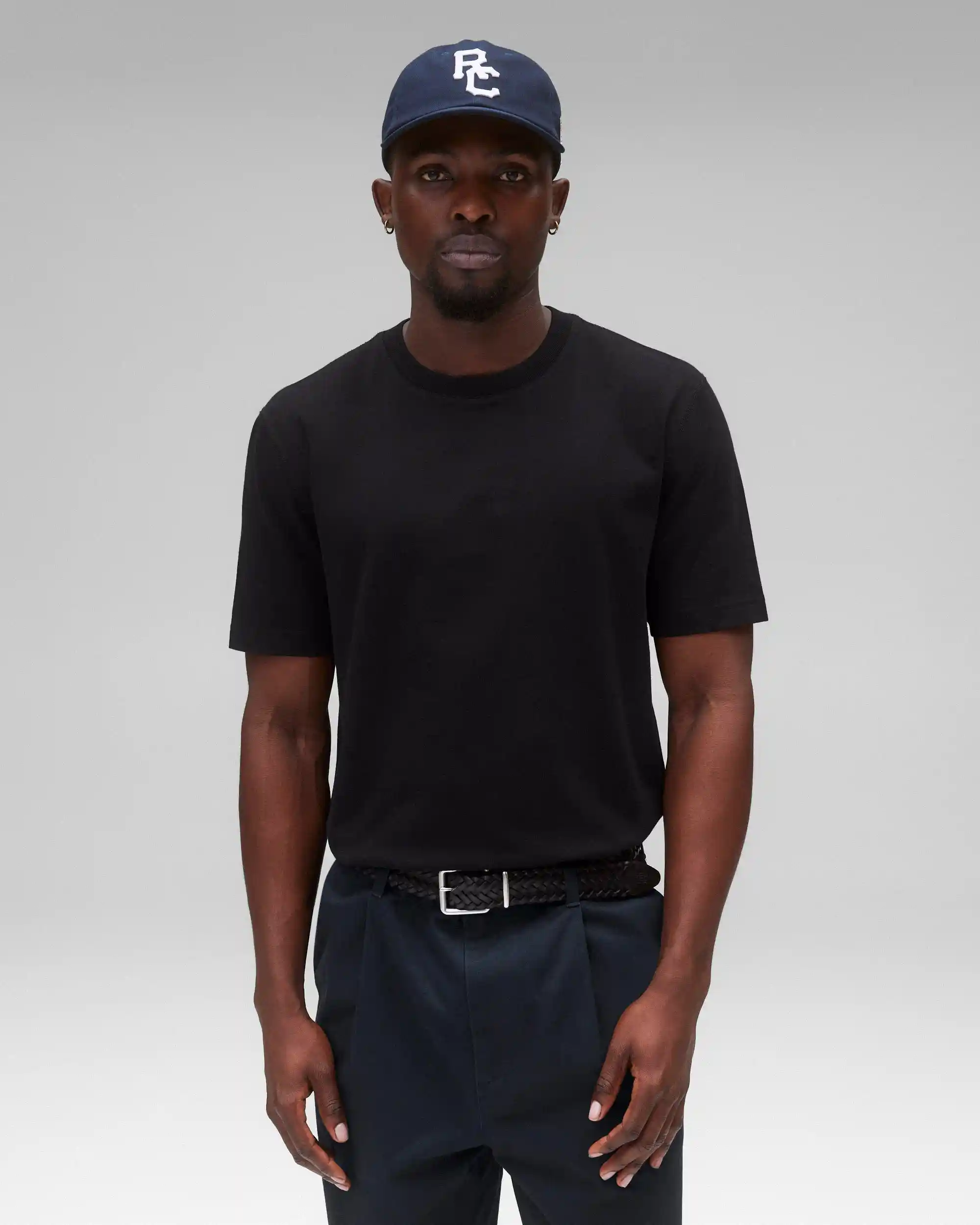 Reigning Champ Midweight Jersey Standard T-Shirt, black - Image 2