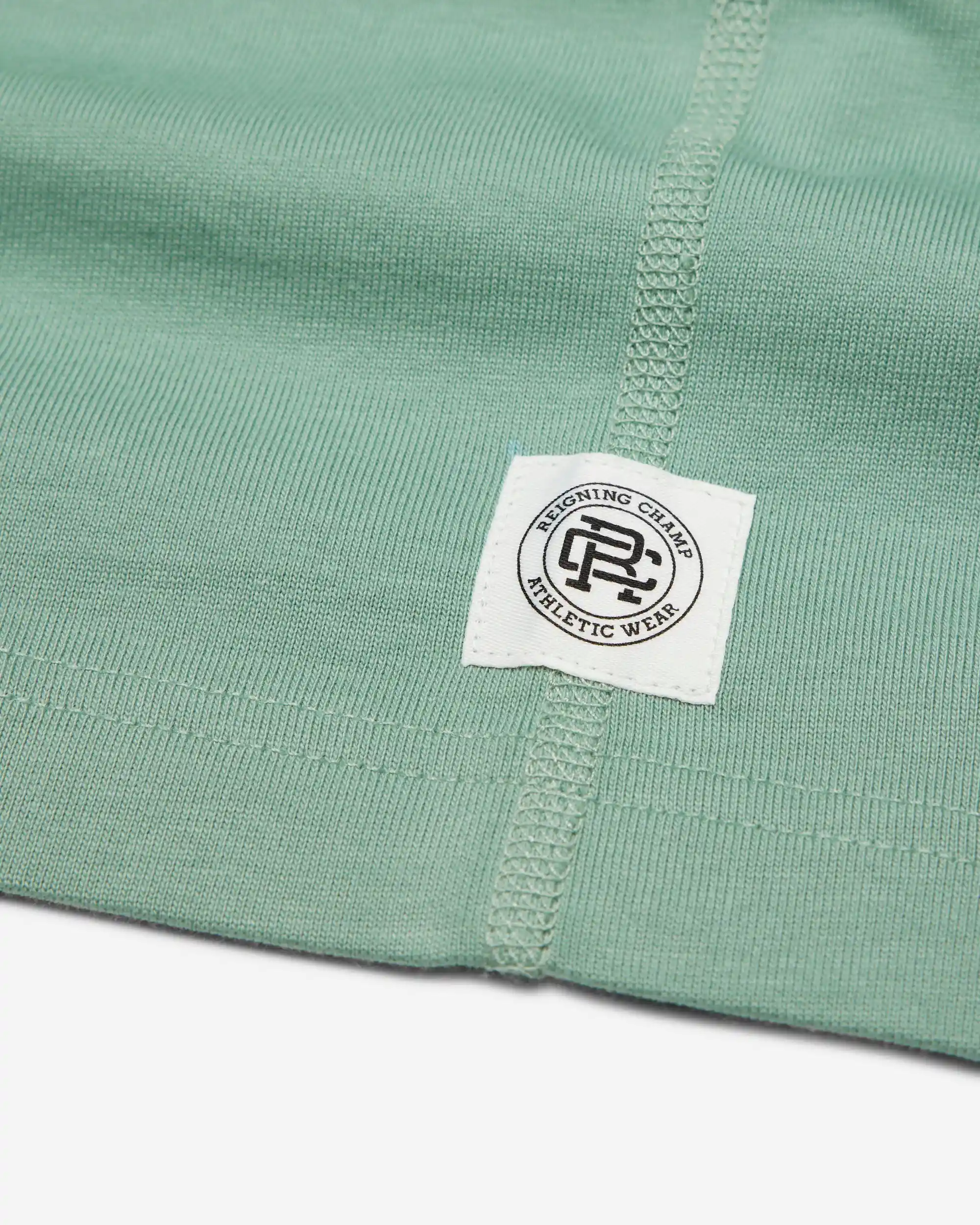 Reigning Champ Midweight Jersey Standard T-Shirt, sage - Image 8