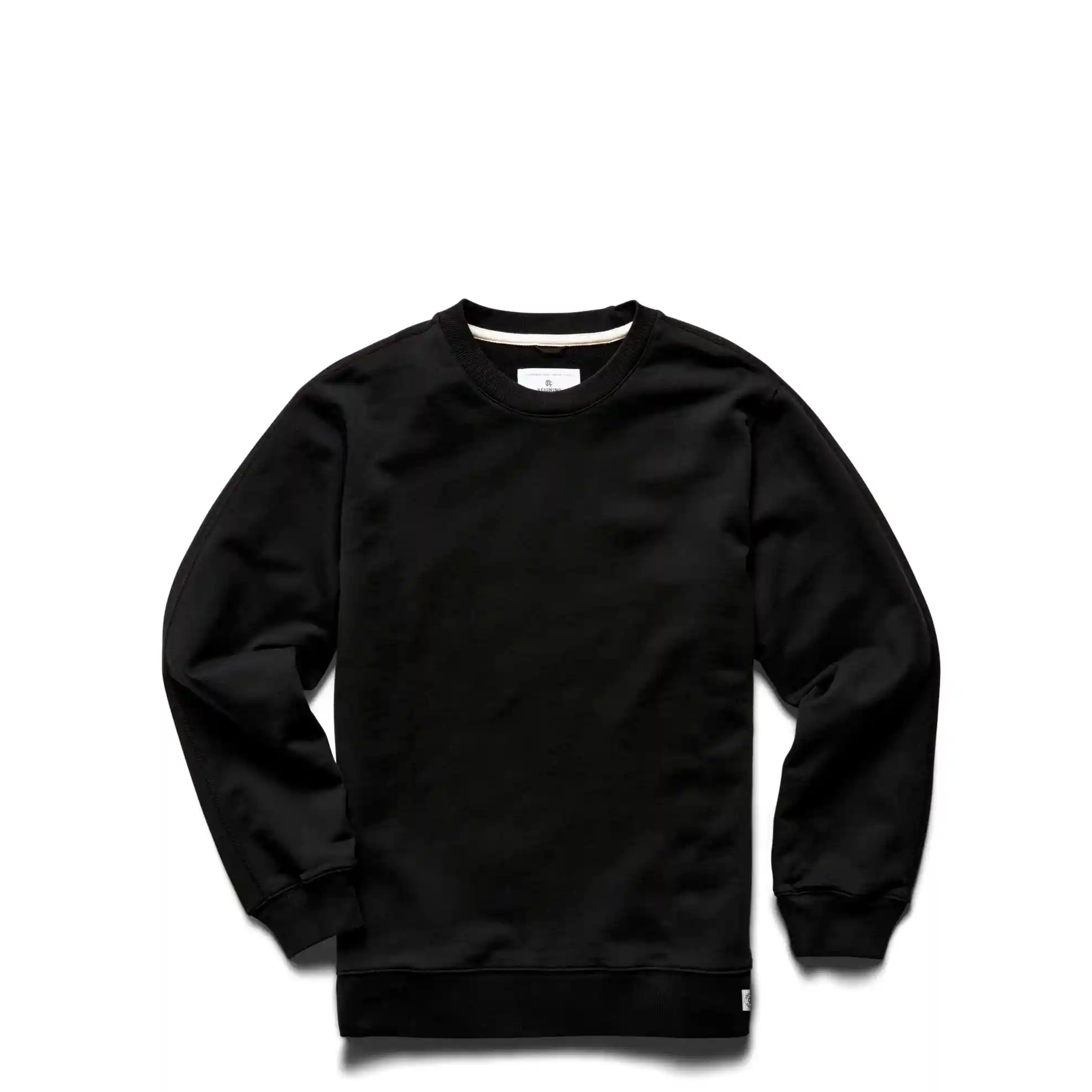 Reigning Champ Midweight Terry Classic Crewneck, black