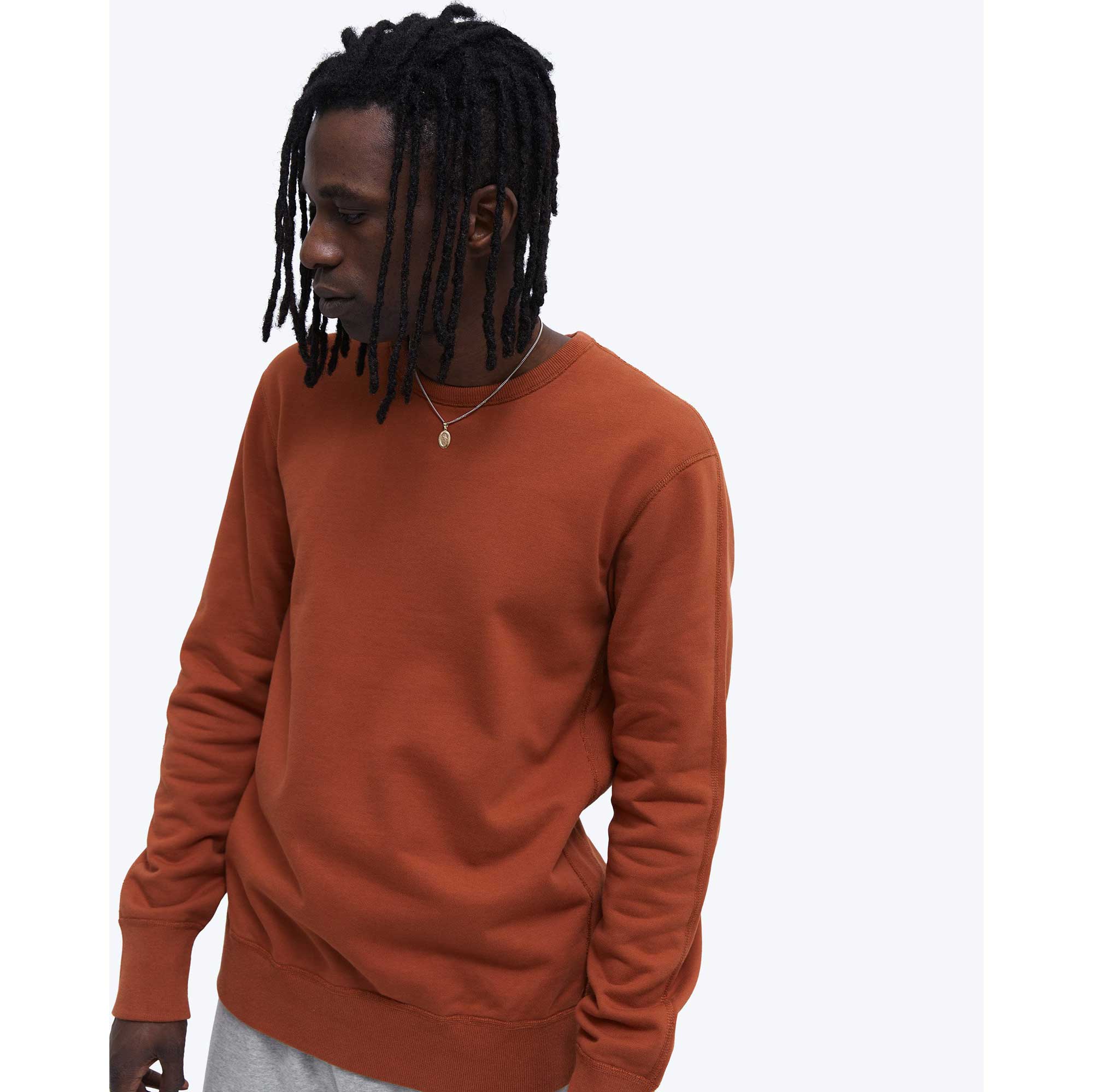 Reigning Champ Midweight Terry Crewneck - Image 2