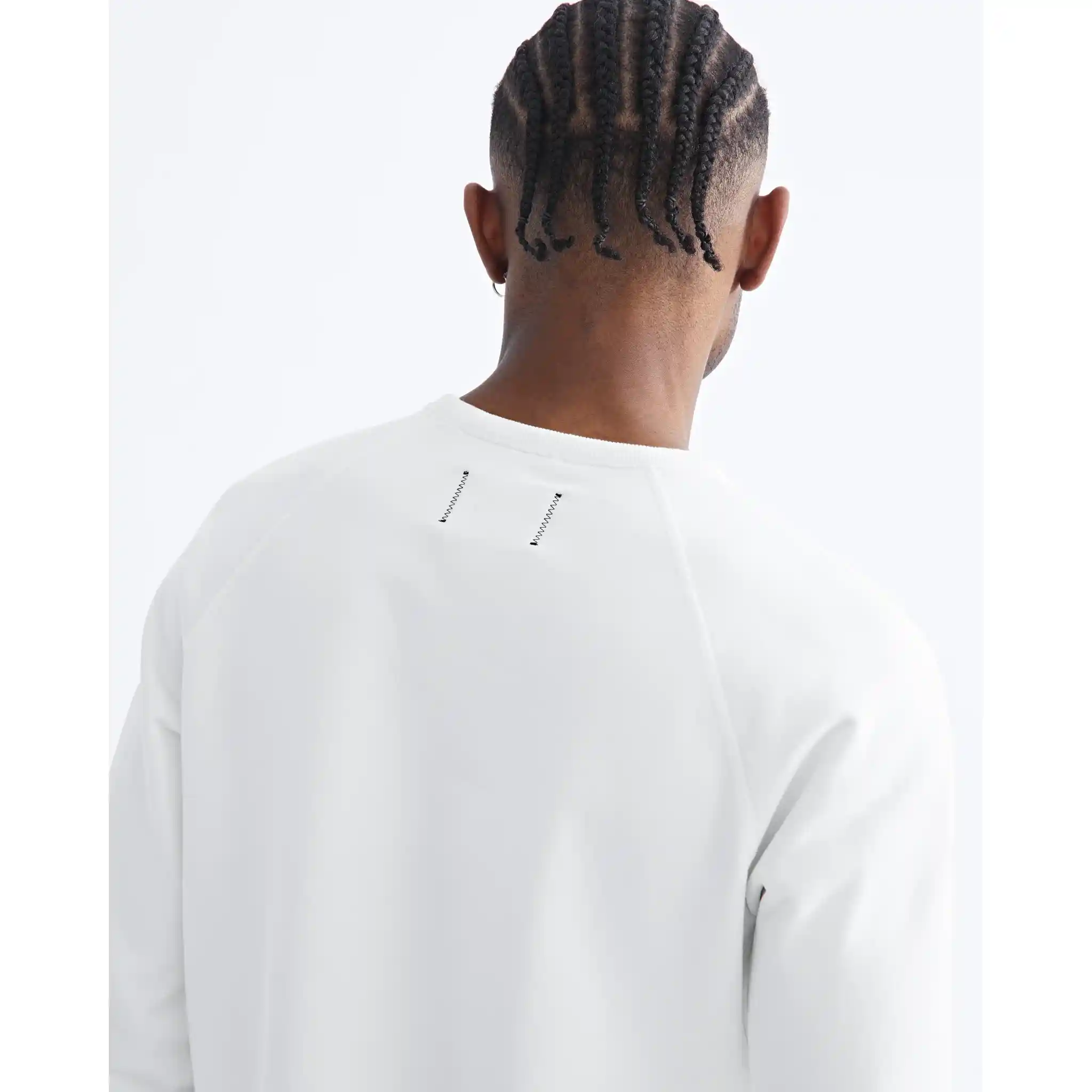 Reigning Champ Midweight Terry Crewneck, vintage white - Image 3