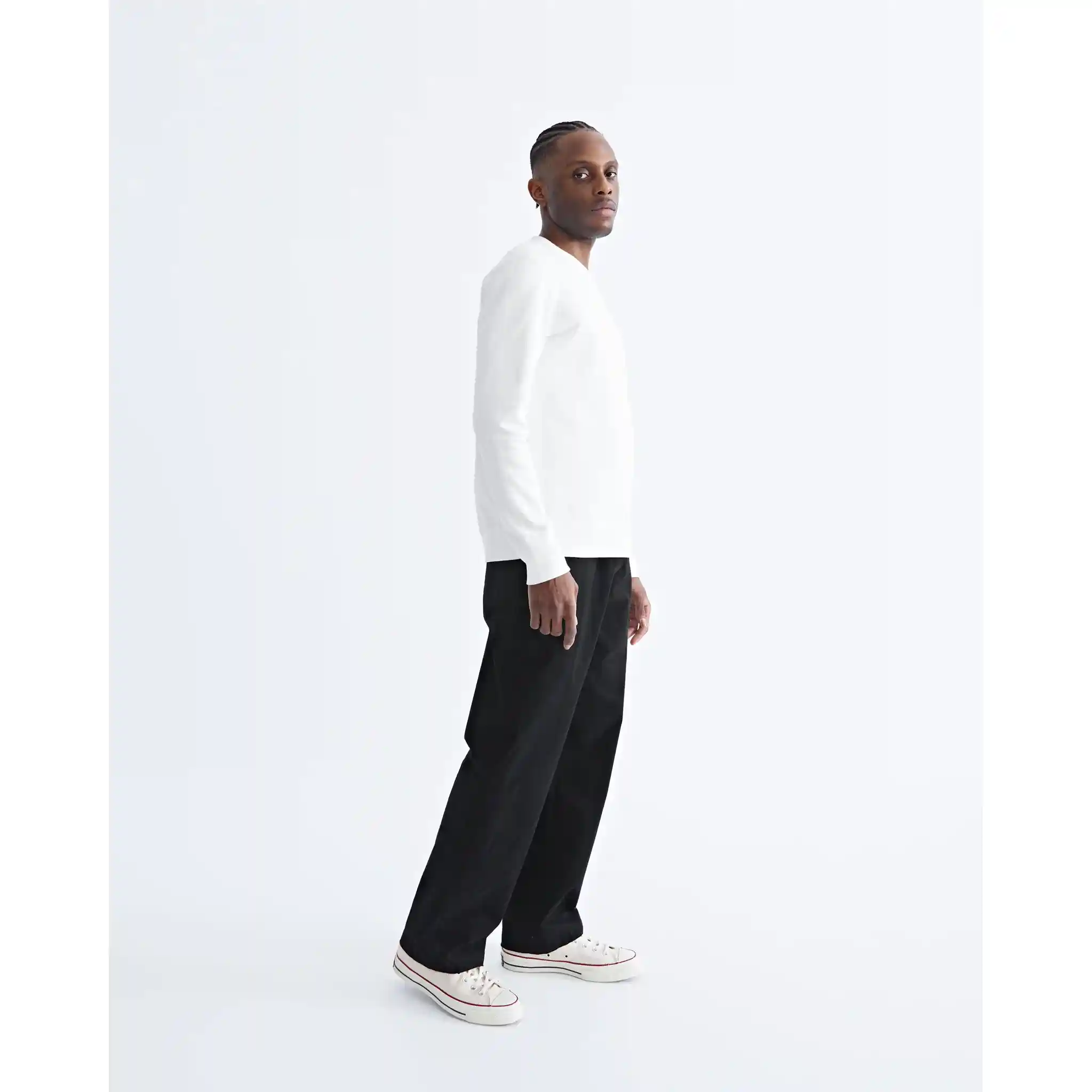 Reigning Champ Midweight Terry Crewneck, vintage white - Image 5