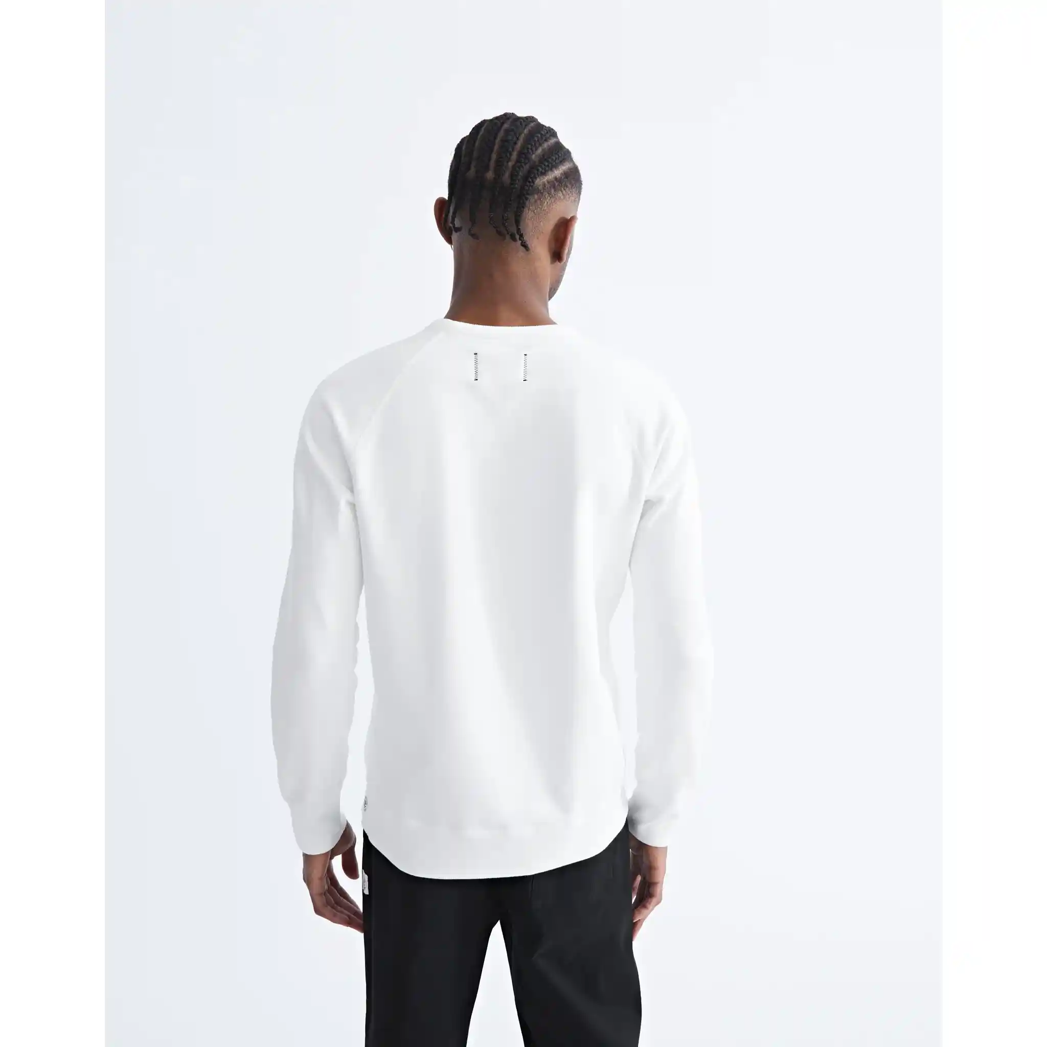 Reigning Champ Midweight Terry Crewneck, vintage white - Image 7