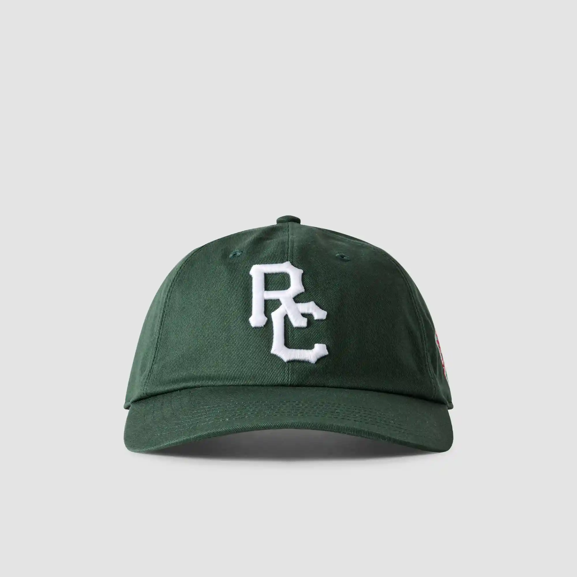 Reigning Champ Outfield Strapback Cap, british racing green-white - Image 5