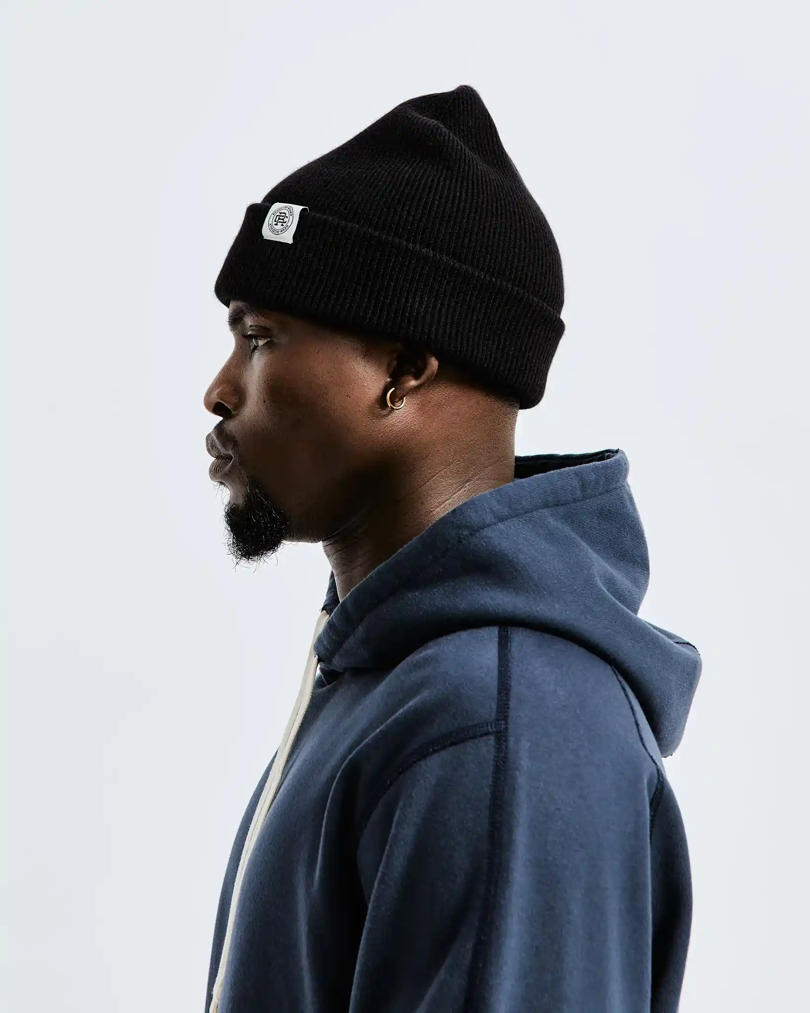 Reigning Champ Rib Beanie, black - Image 5