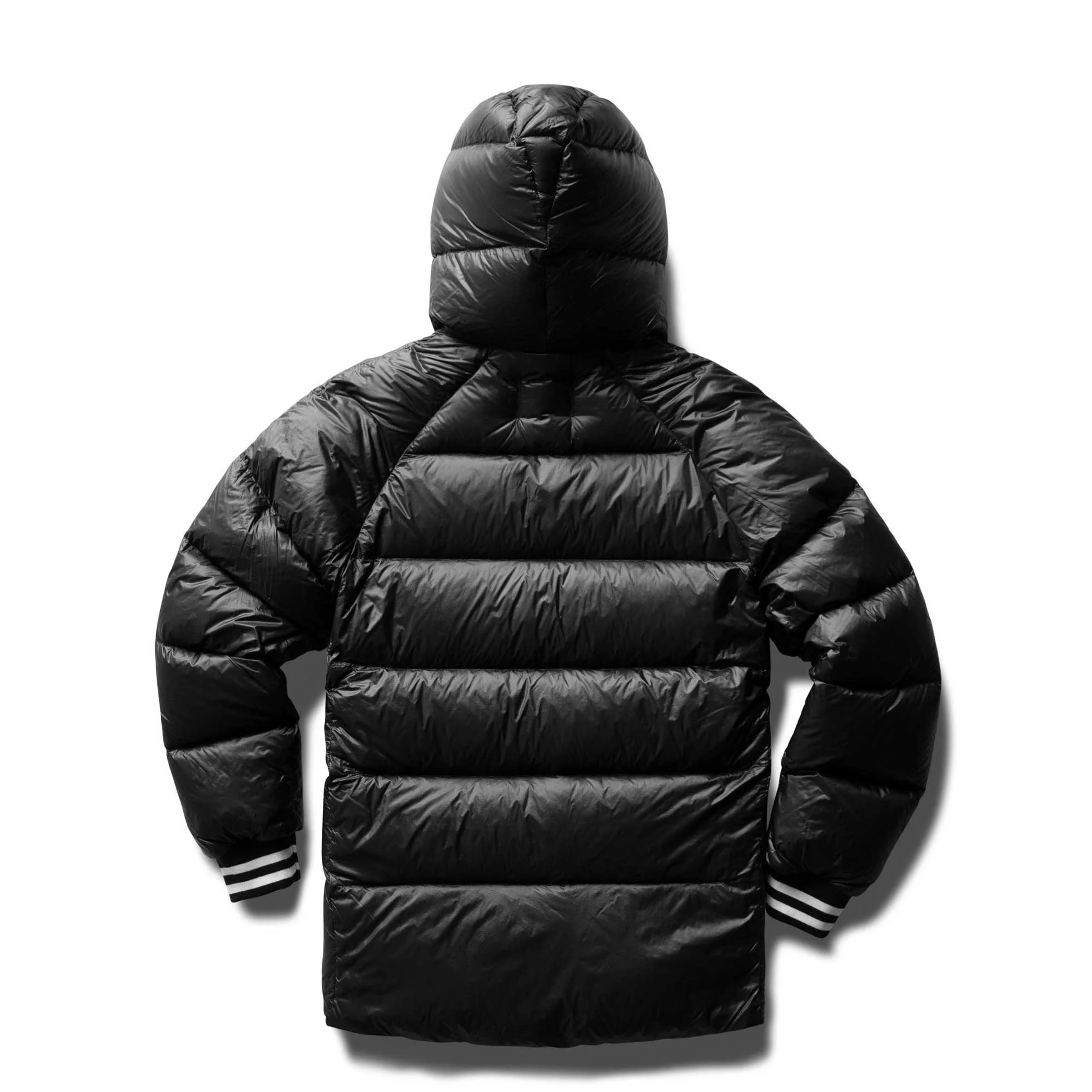Reigning Champ Ripstop Nylon Goose Down Hoodie Jacket - Image 2