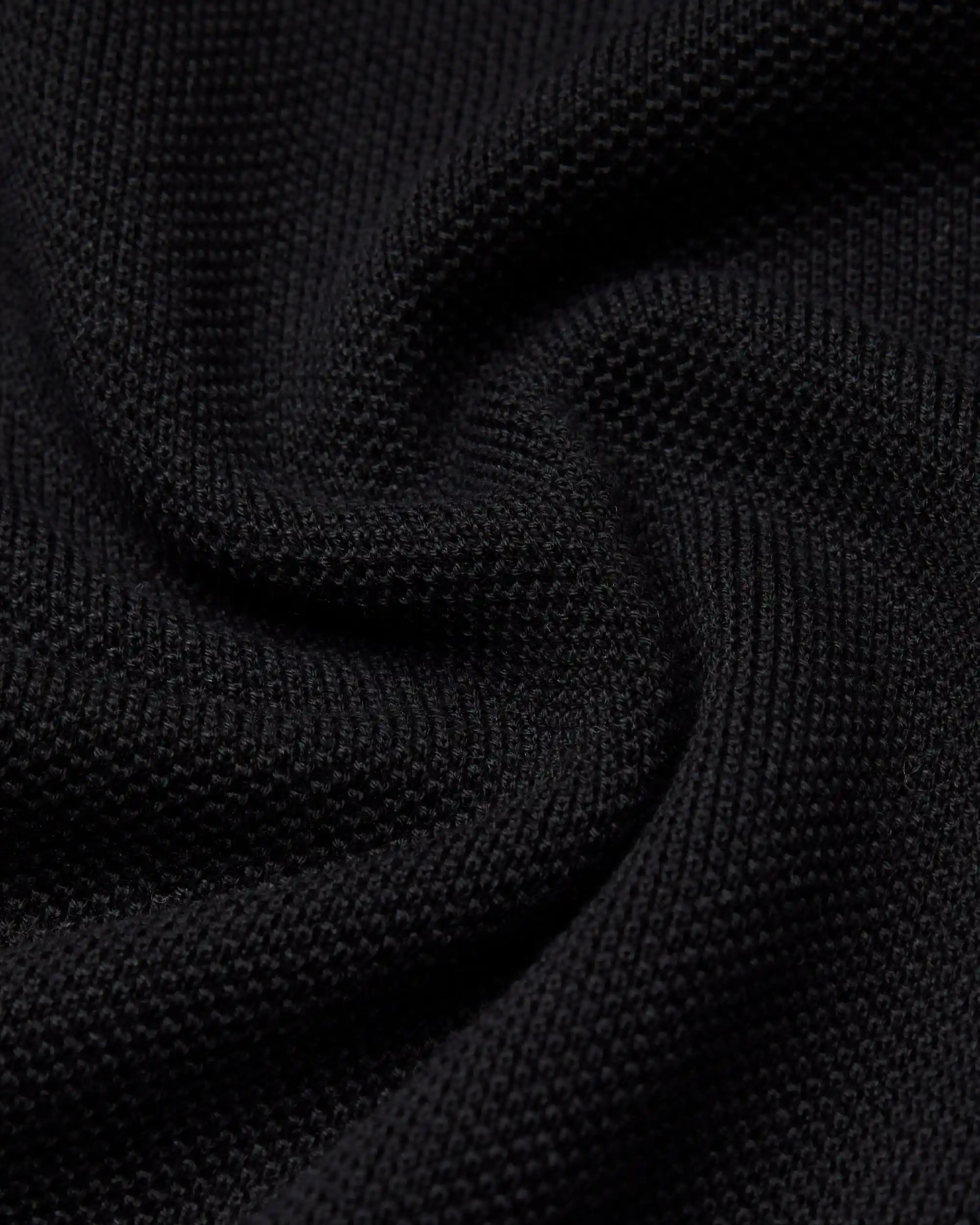 Reigning Champ Supima Pique Ace Cardigan, black - Image 9