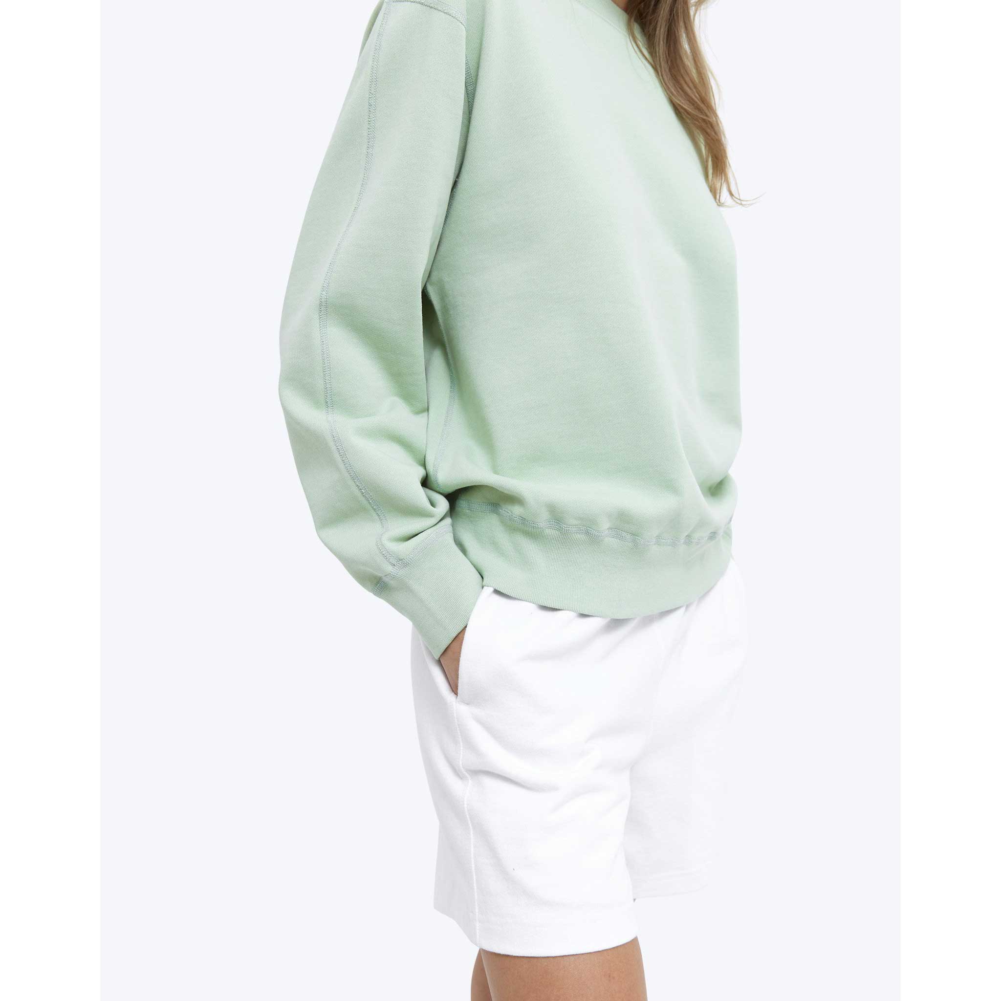 Reigning Champ Womens Lightweight Pima Relaxed Crewneck - Image 2